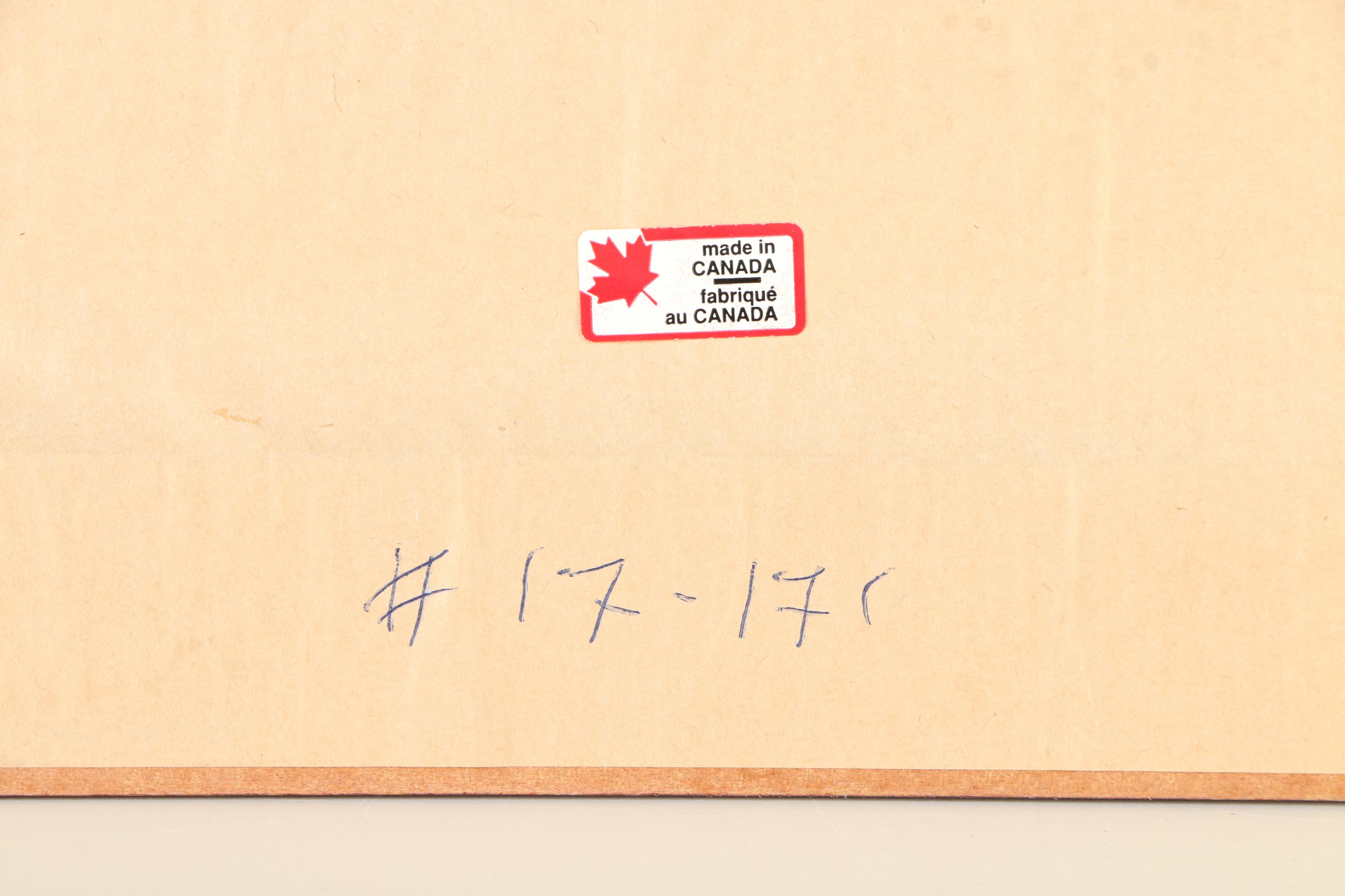 Offset Lithograph After Charles Clifton's Painting of Herons