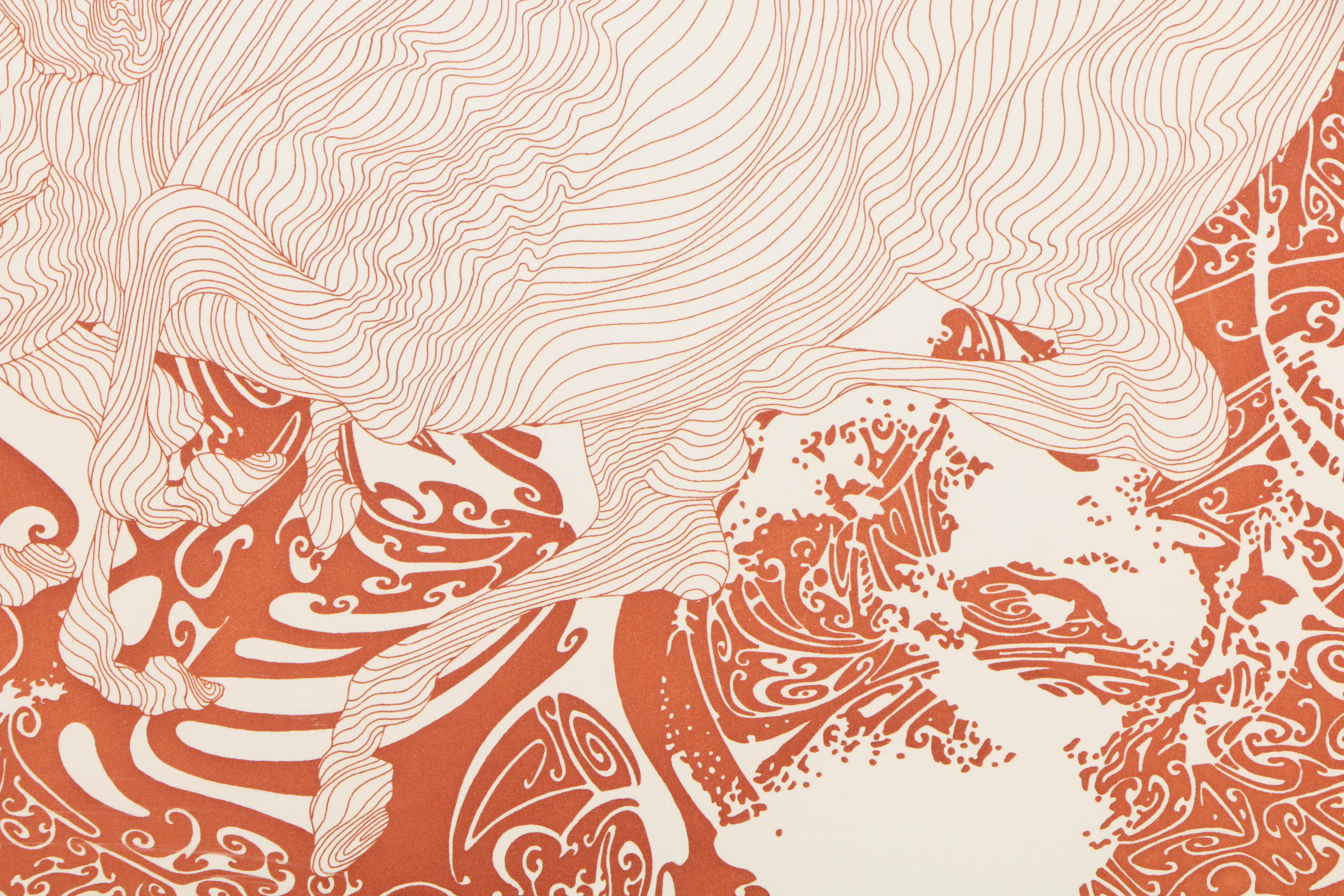 Guillaume Azoulay Signed Limited Edition Etching on Paper "La Course"