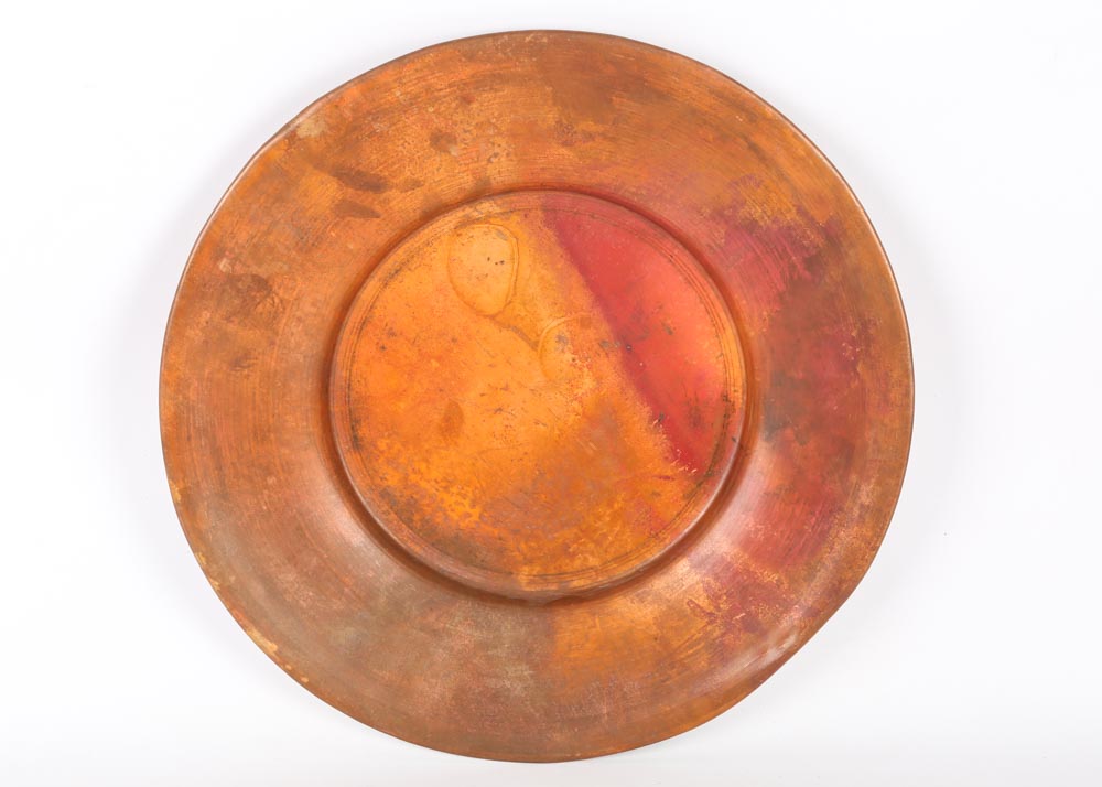 Copper and Copper Finish Chargers