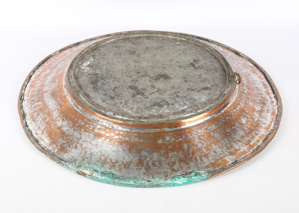 Copper and Copper Finish Chargers