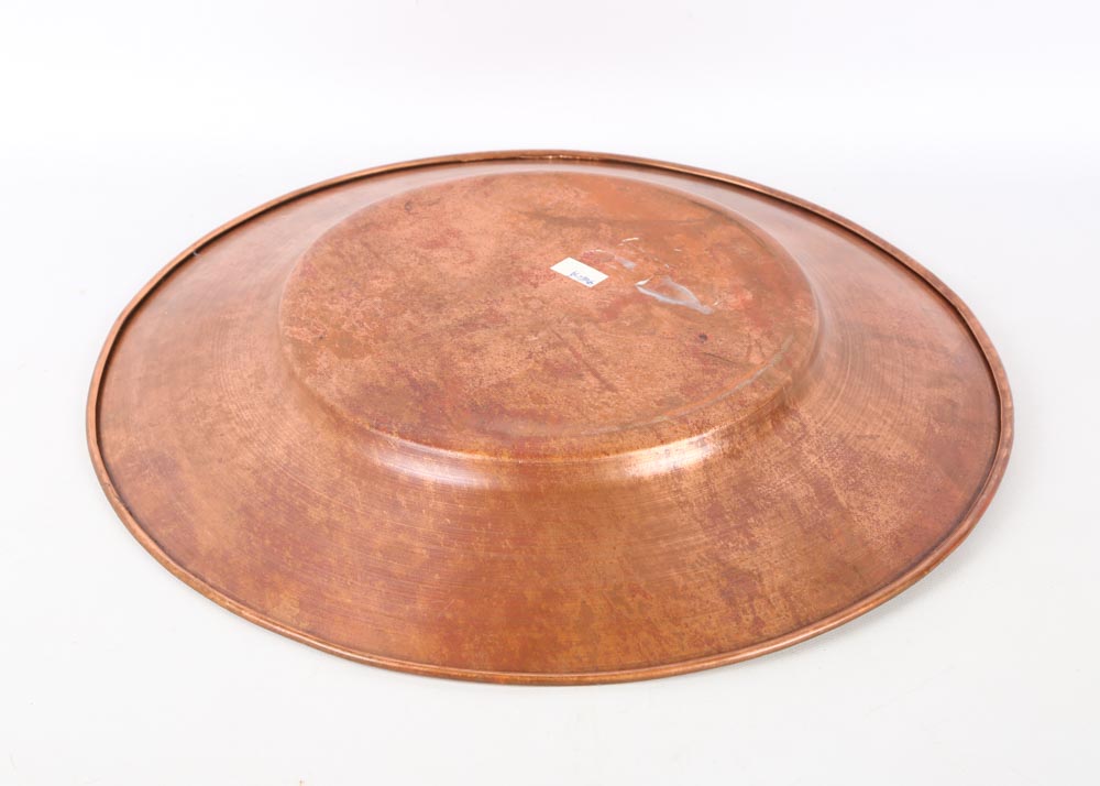 Copper and Copper Finish Chargers