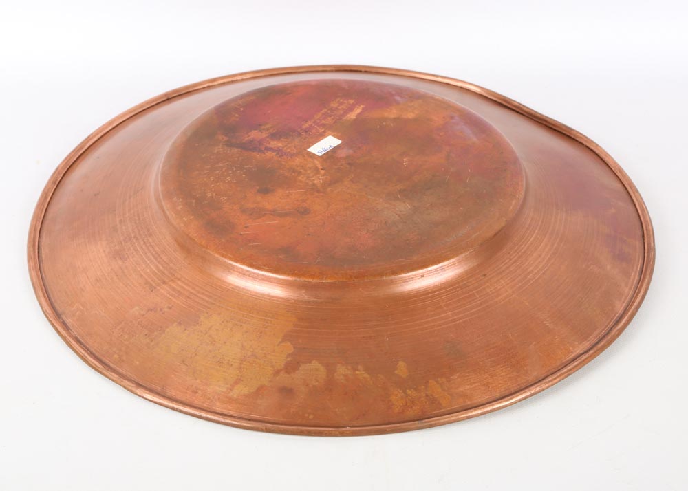 Copper and Copper Finish Chargers