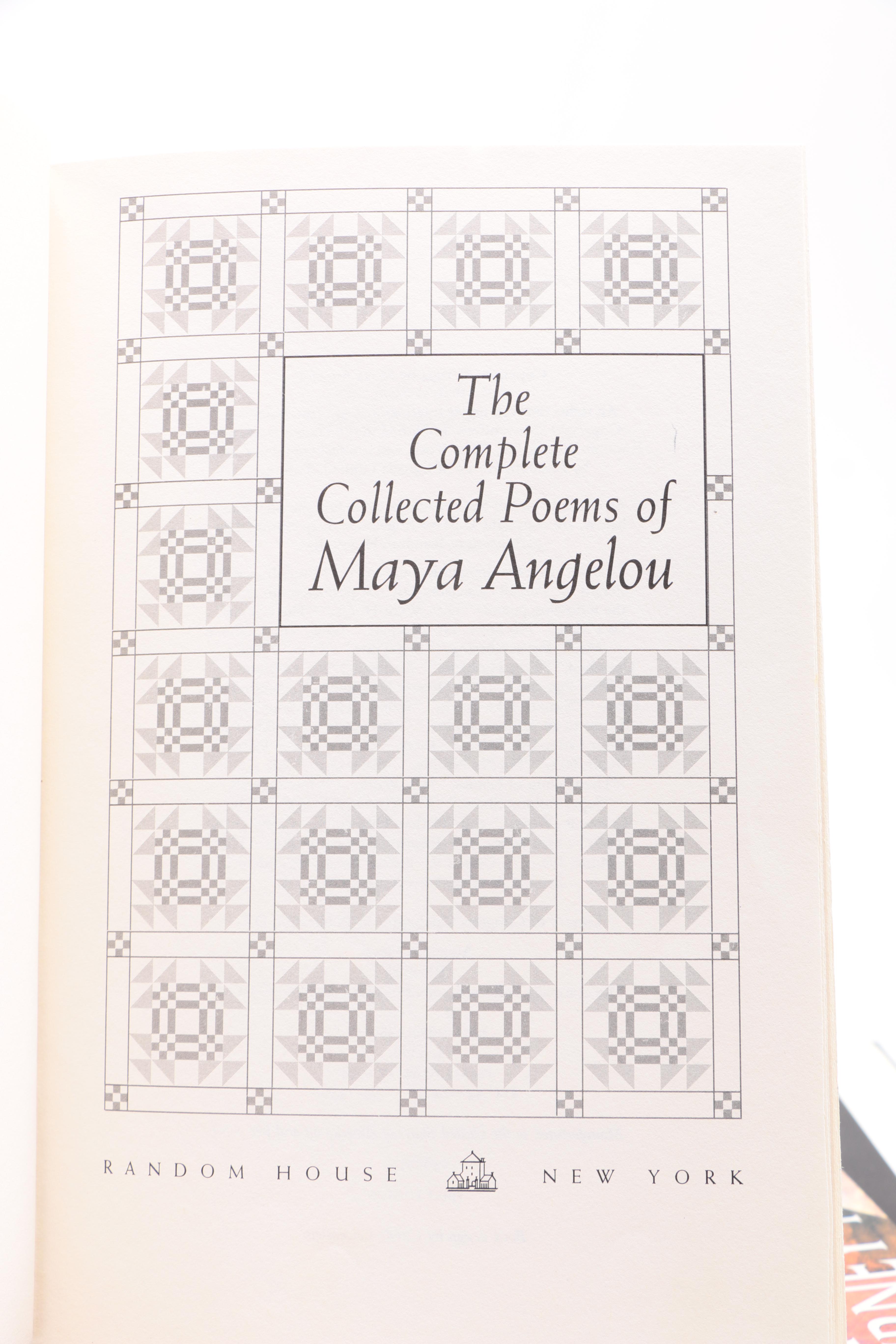 Collection of Maya Angelou and African American Experience Books