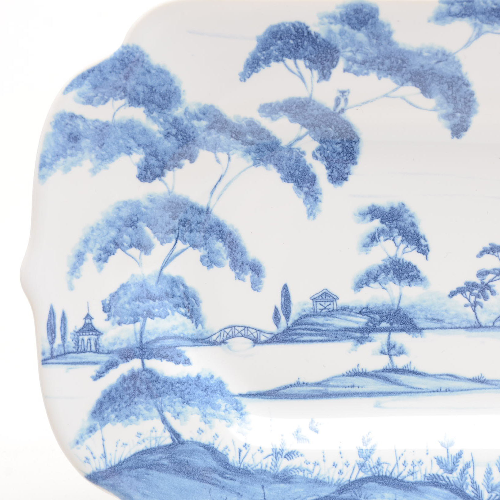 Juliska "Country Estate" Stoneware And Blown Glass Ice Bucket