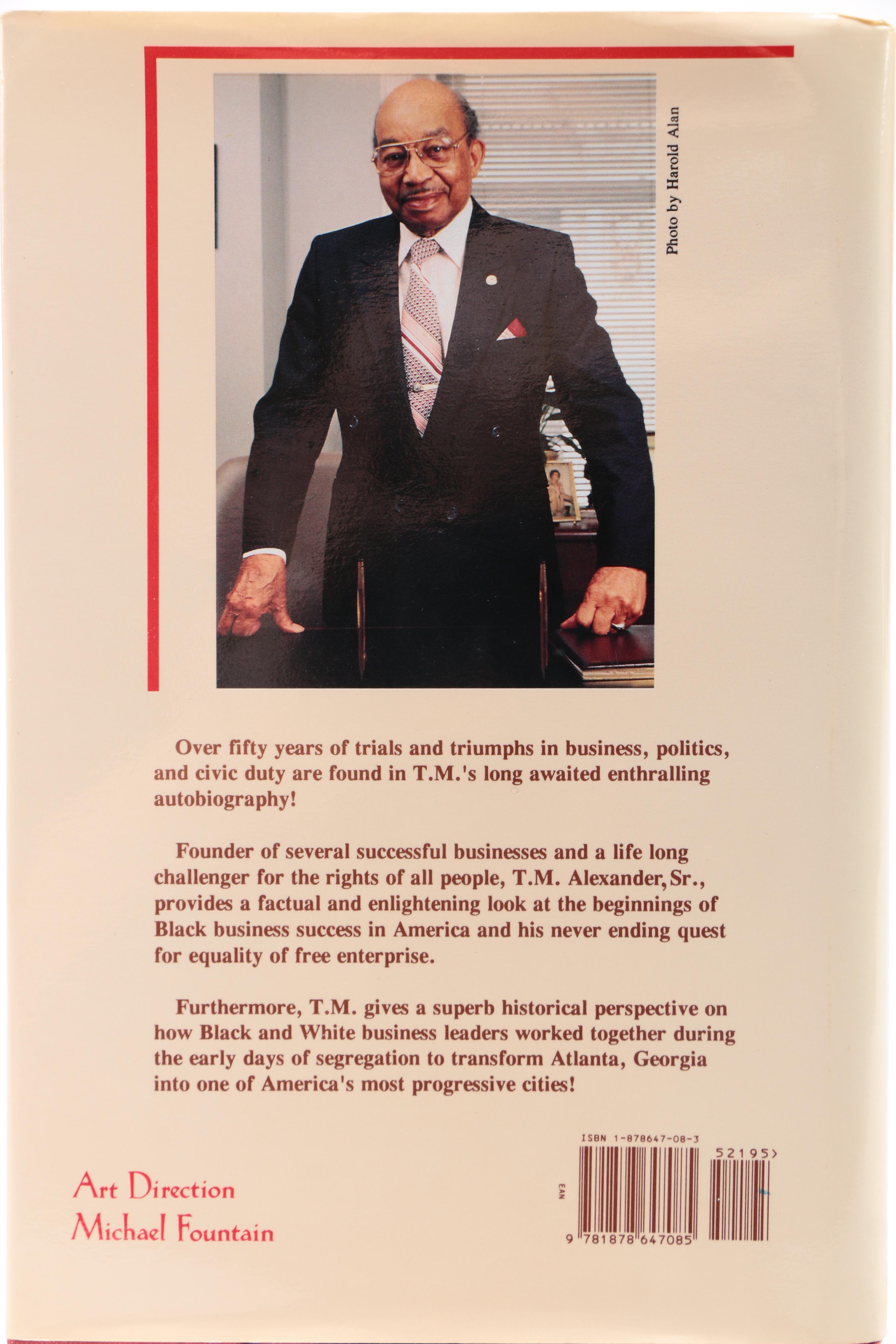 Signed "Beyond the Timberline" by T.M. Alexander