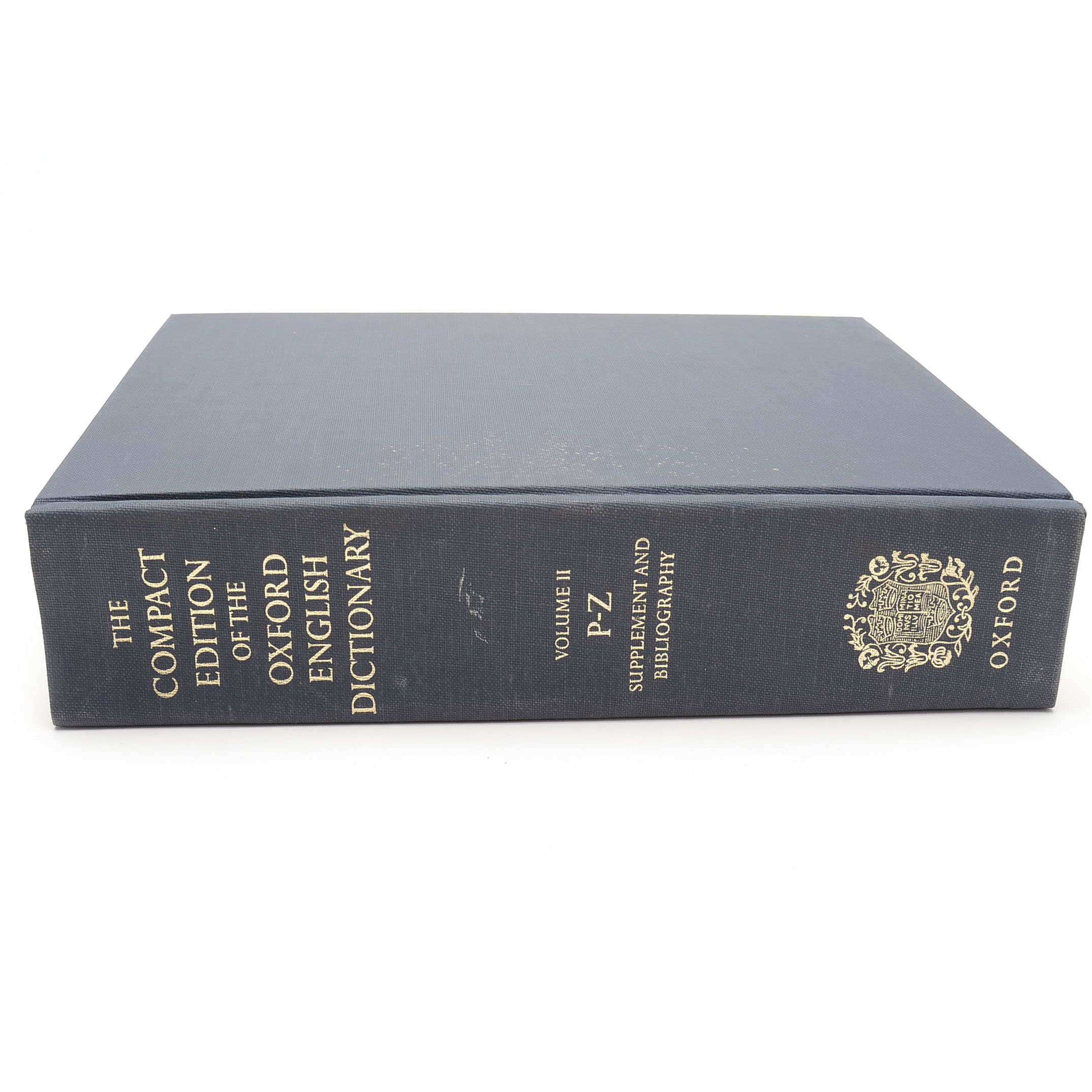 Hardcover Boxed "Compact Oxford English Dictionary" Set