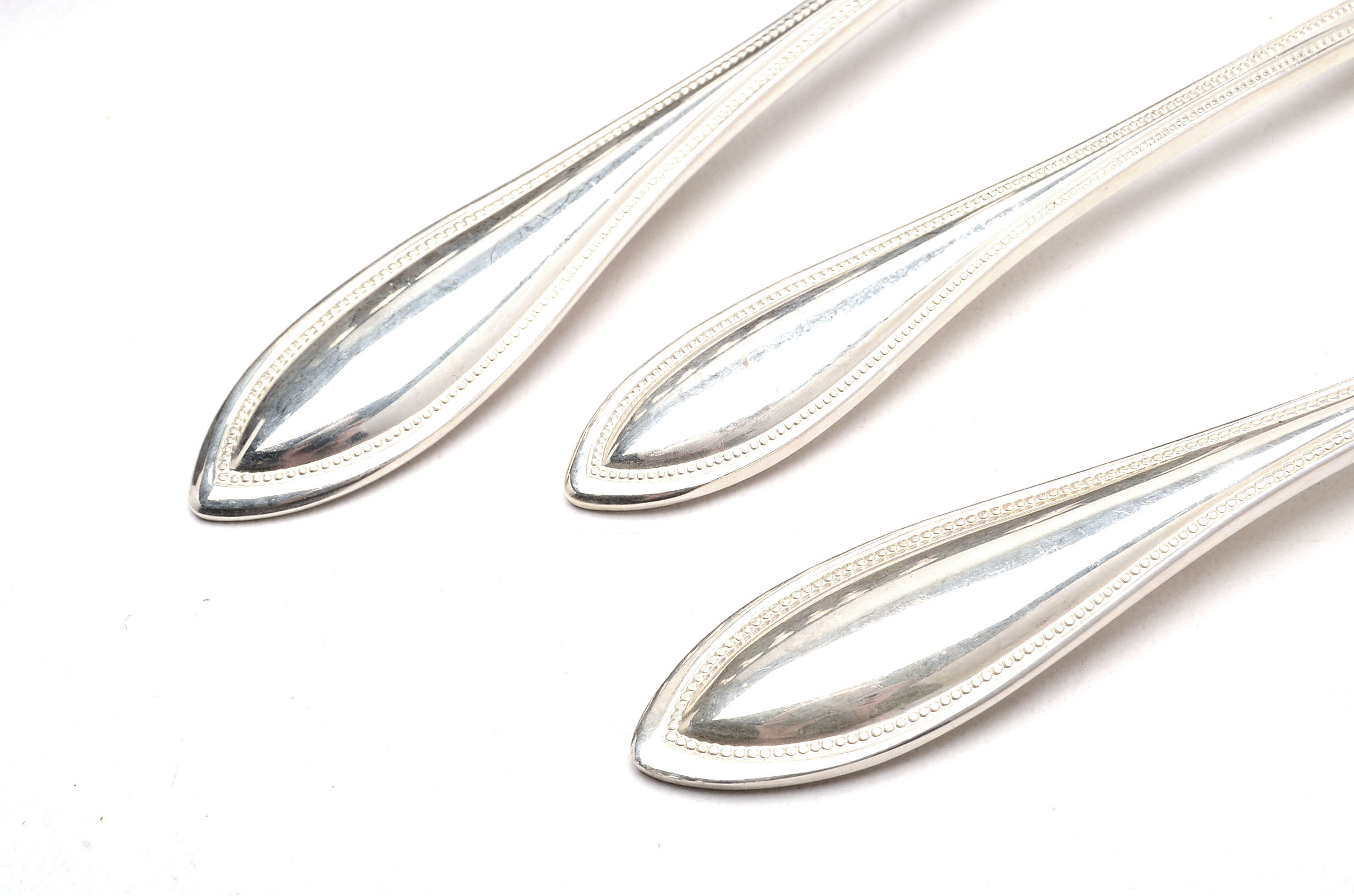 Oneida Silver-Plated "Silver Arbor" Flatware Service For Eight