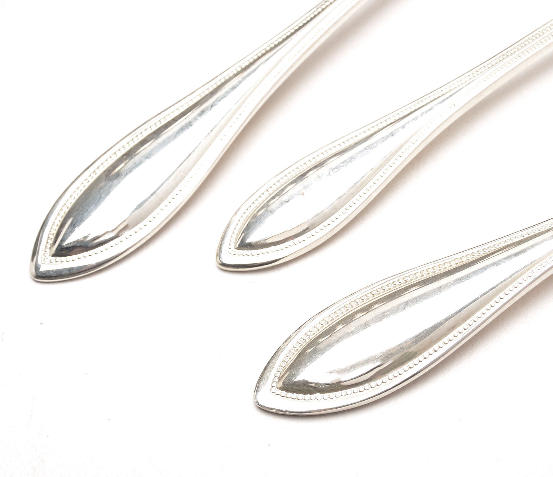 Oneida Silver-Plated "Silver Arbor" Flatware Service For Eight