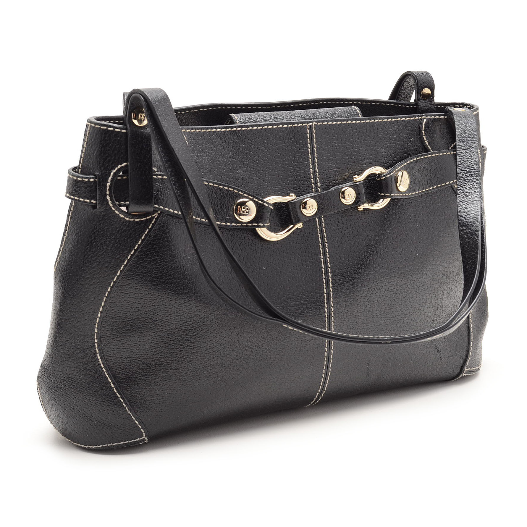 Kate Spade Black Leather Handbags