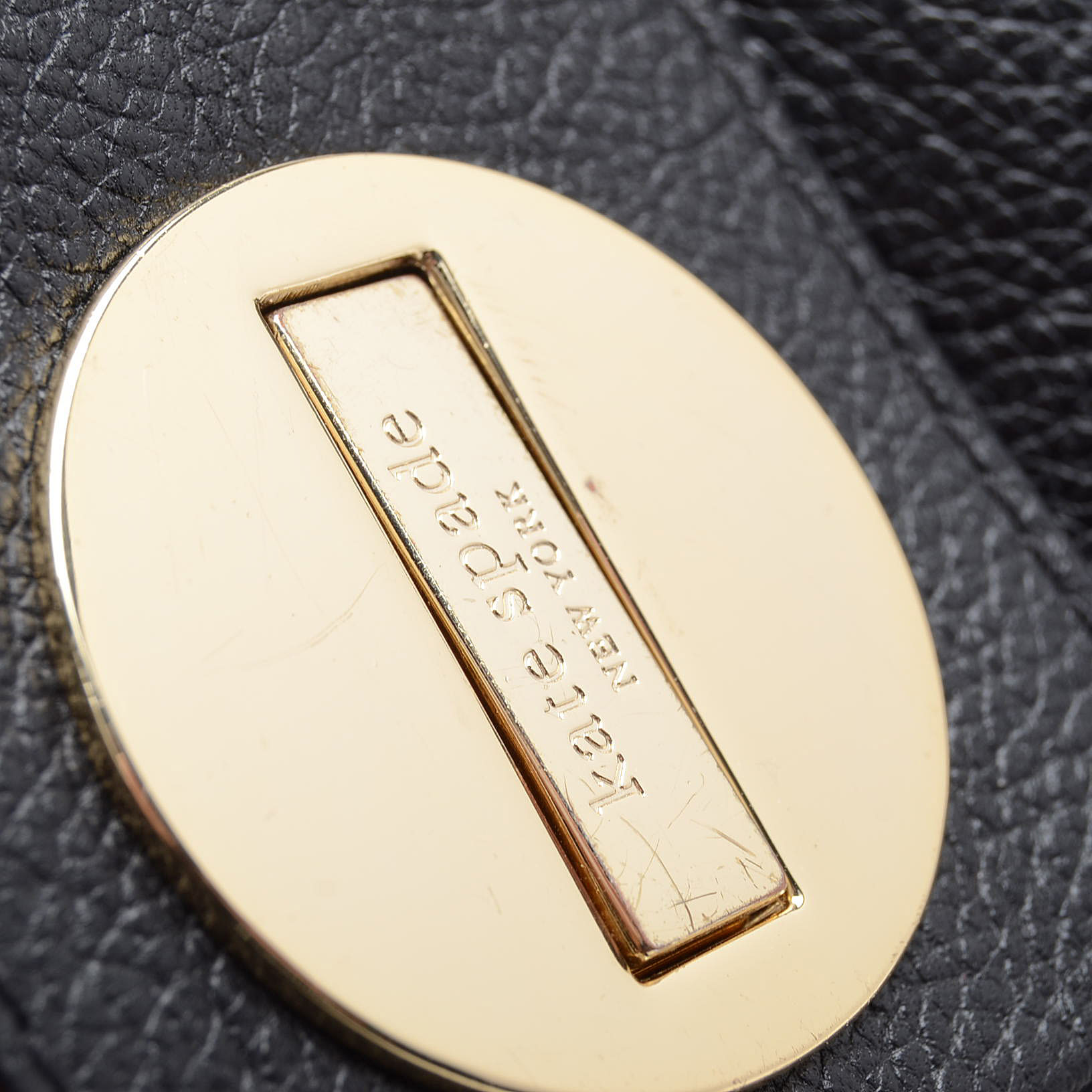 Kate Spade Black Leather Handbags