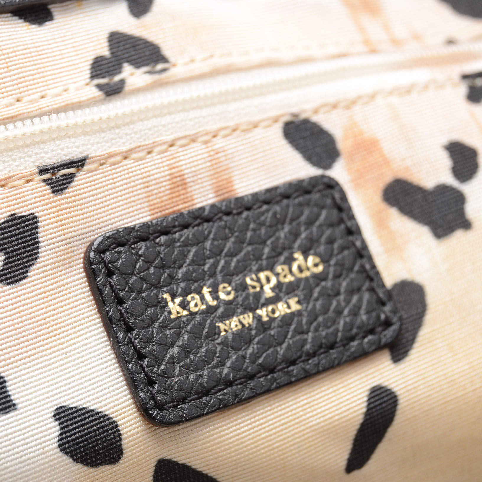 Kate Spade Black Leather Handbags