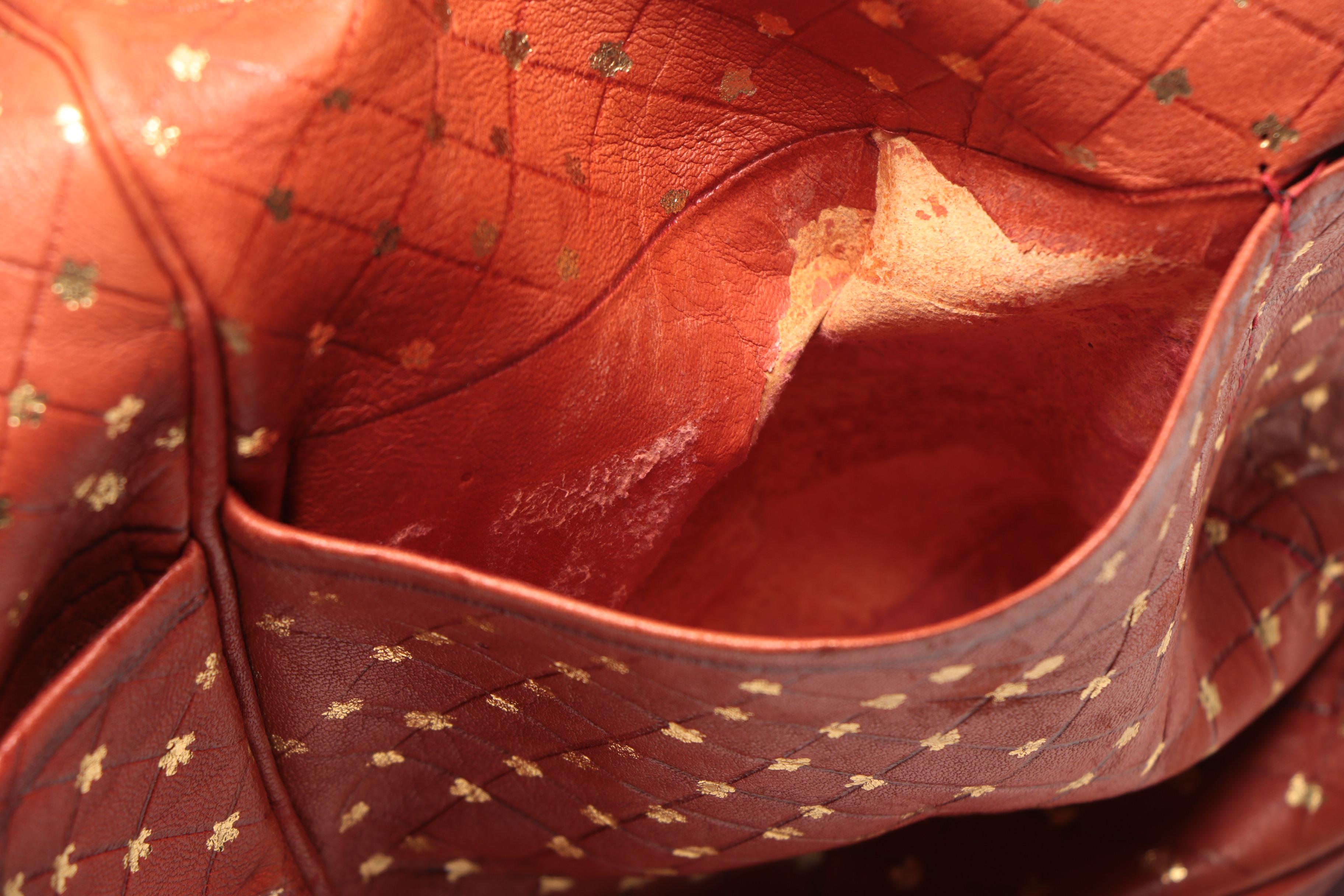 Handmade Leather Drawstring Bag