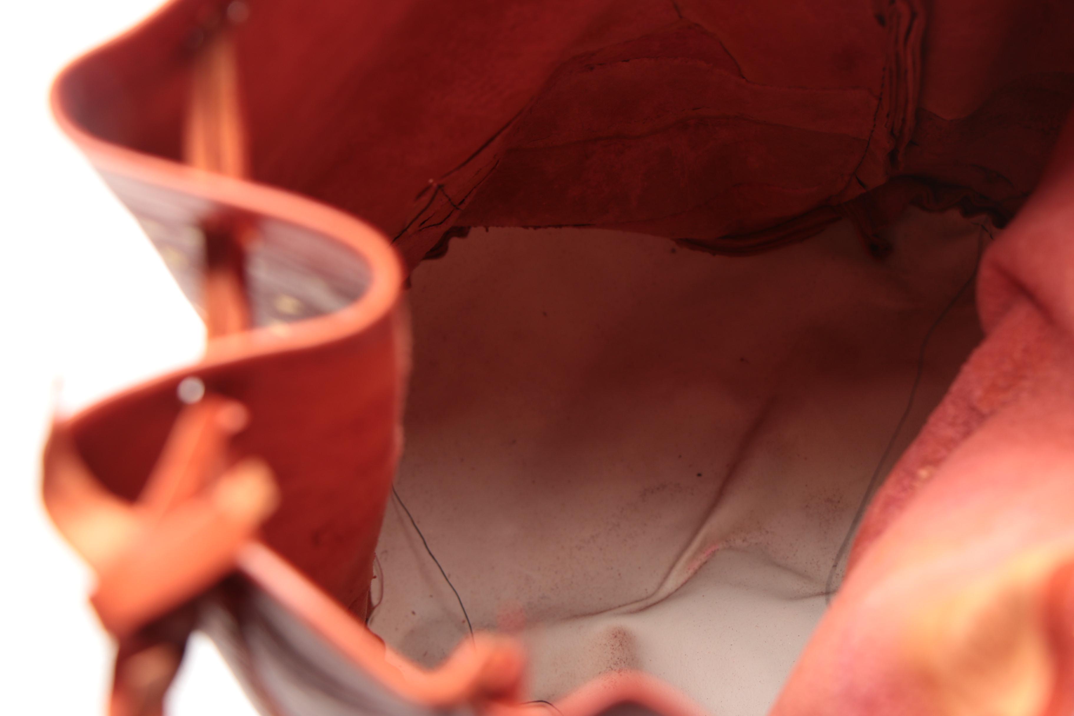 Handmade Leather Drawstring Bag