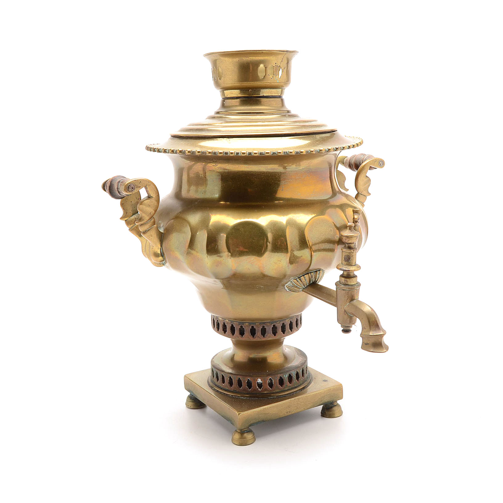 Vintage Brass Samovar