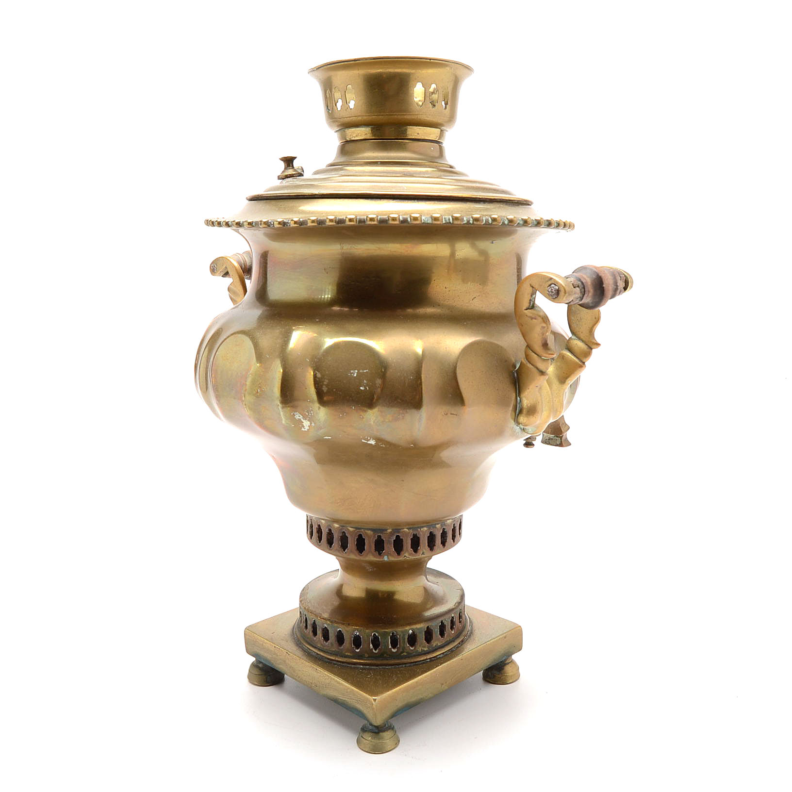 Vintage Brass Samovar