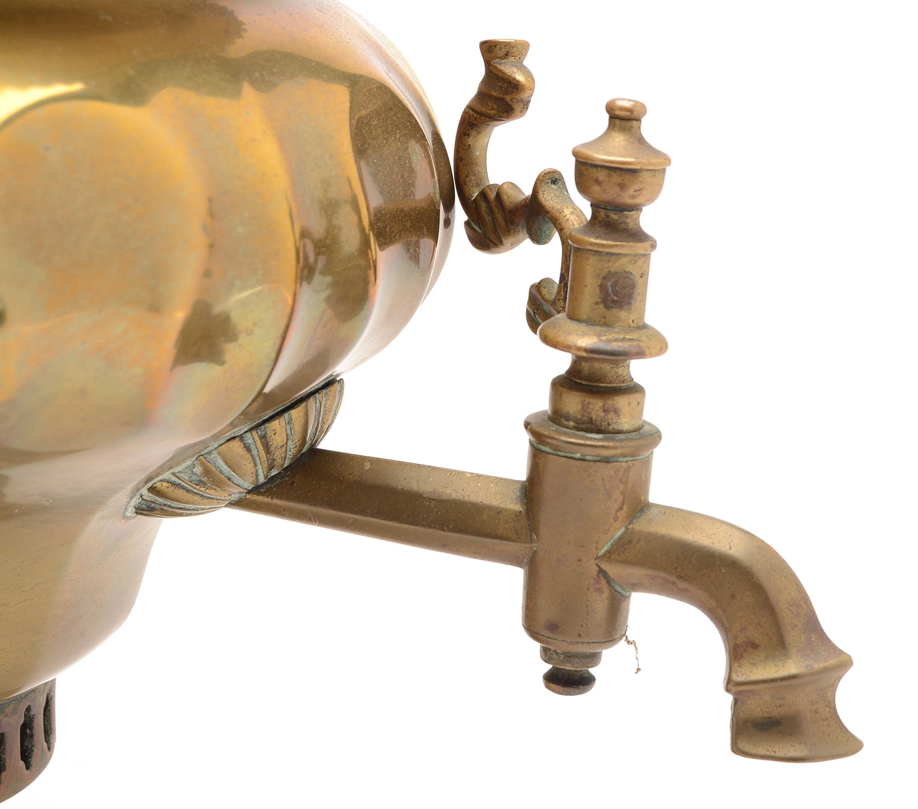 Vintage Brass Samovar