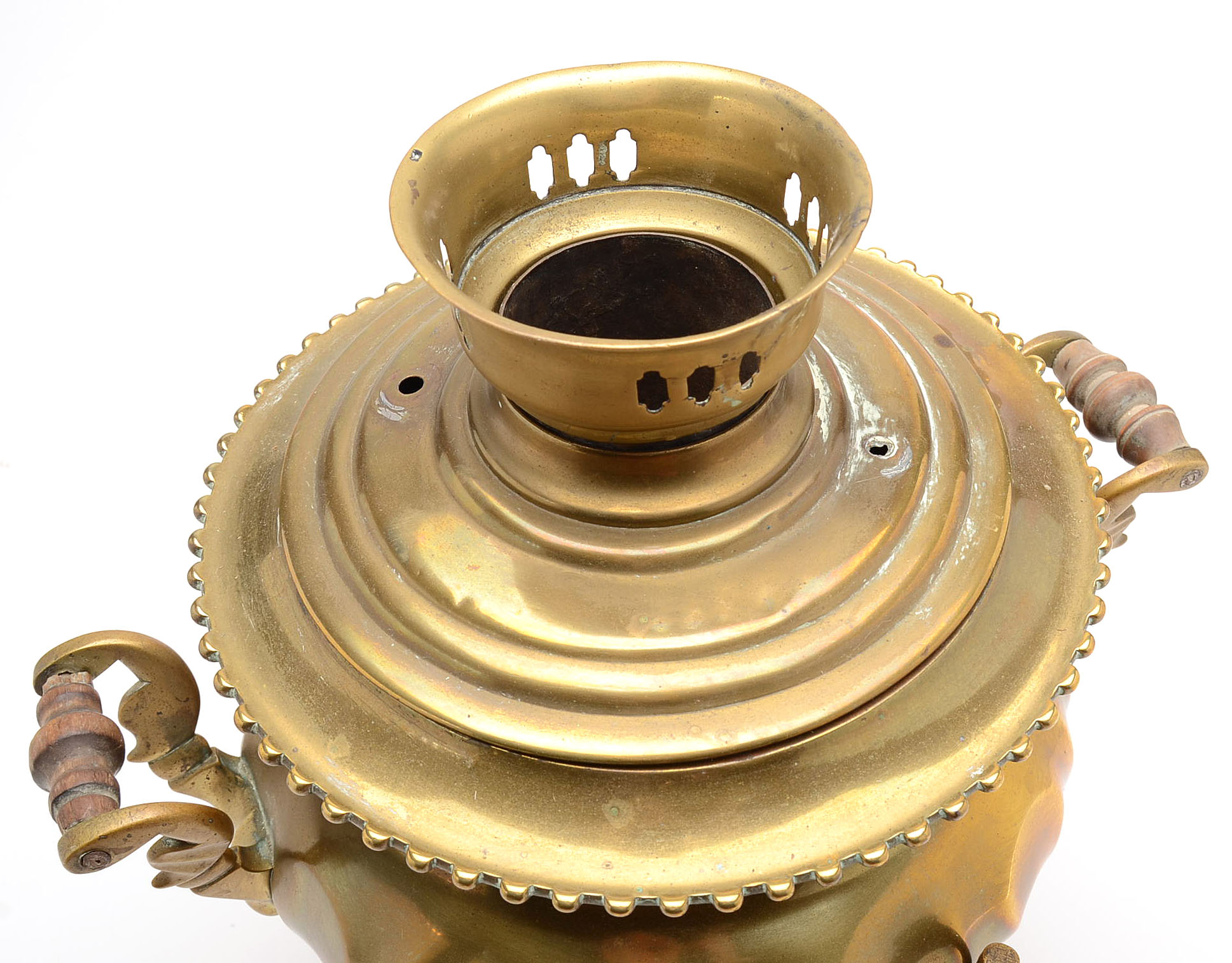 Vintage Brass Samovar