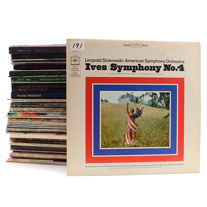 Over 50 Classical Theme LPs