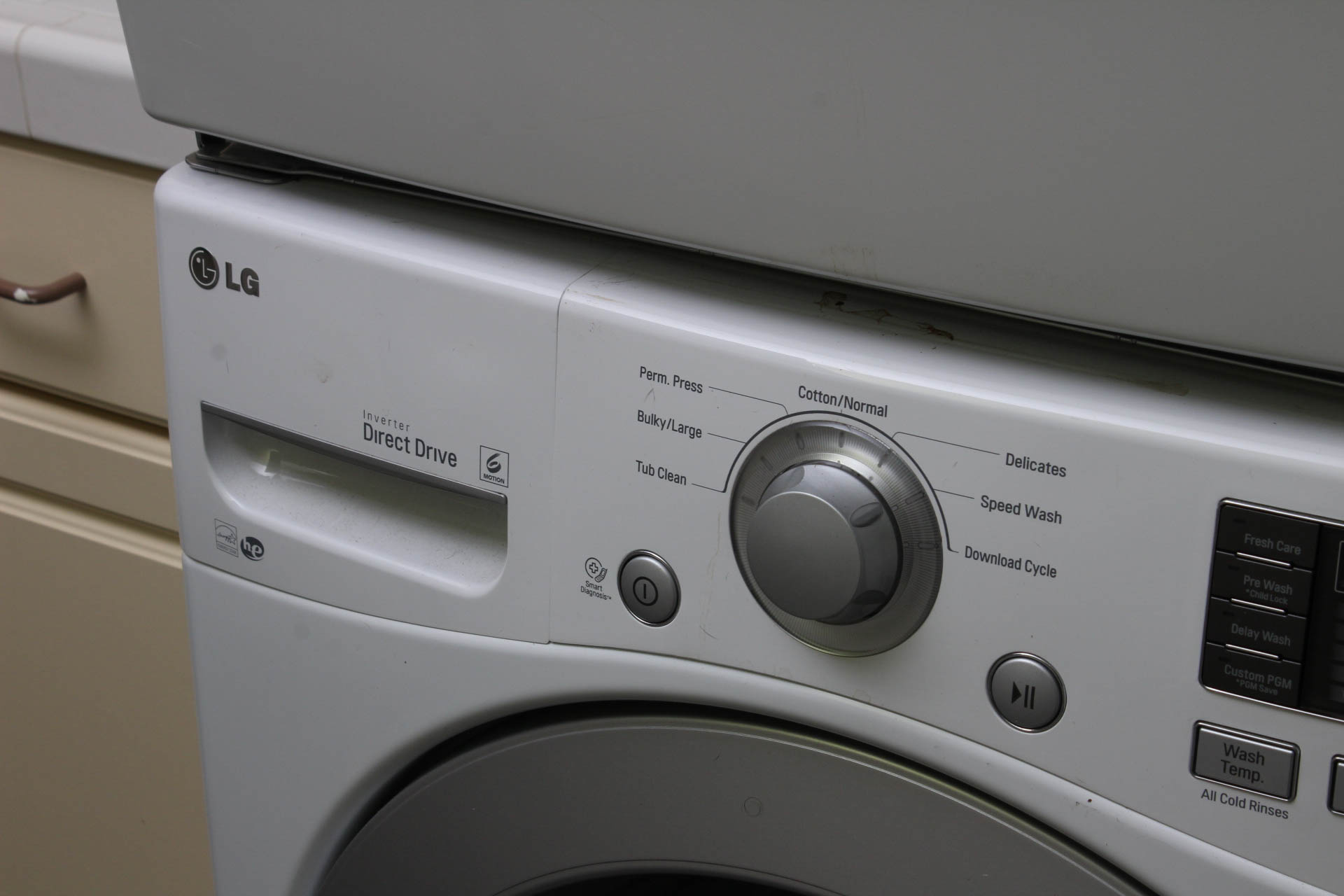 LG Stackable Washer and Dryer