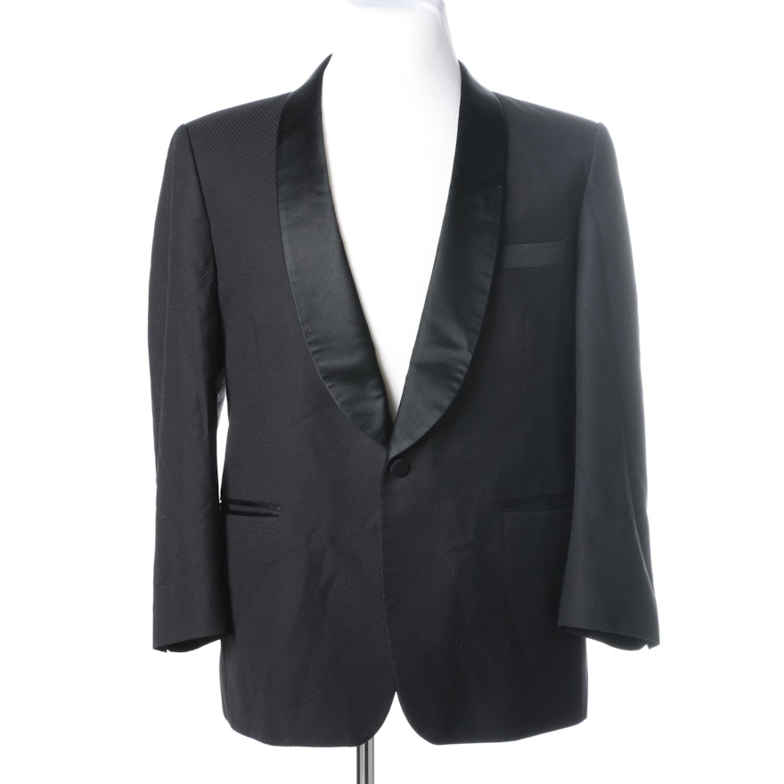 The Tailored Man Black Tuxedo Jacket from the Late Hon. Senator Daniel Inouye
