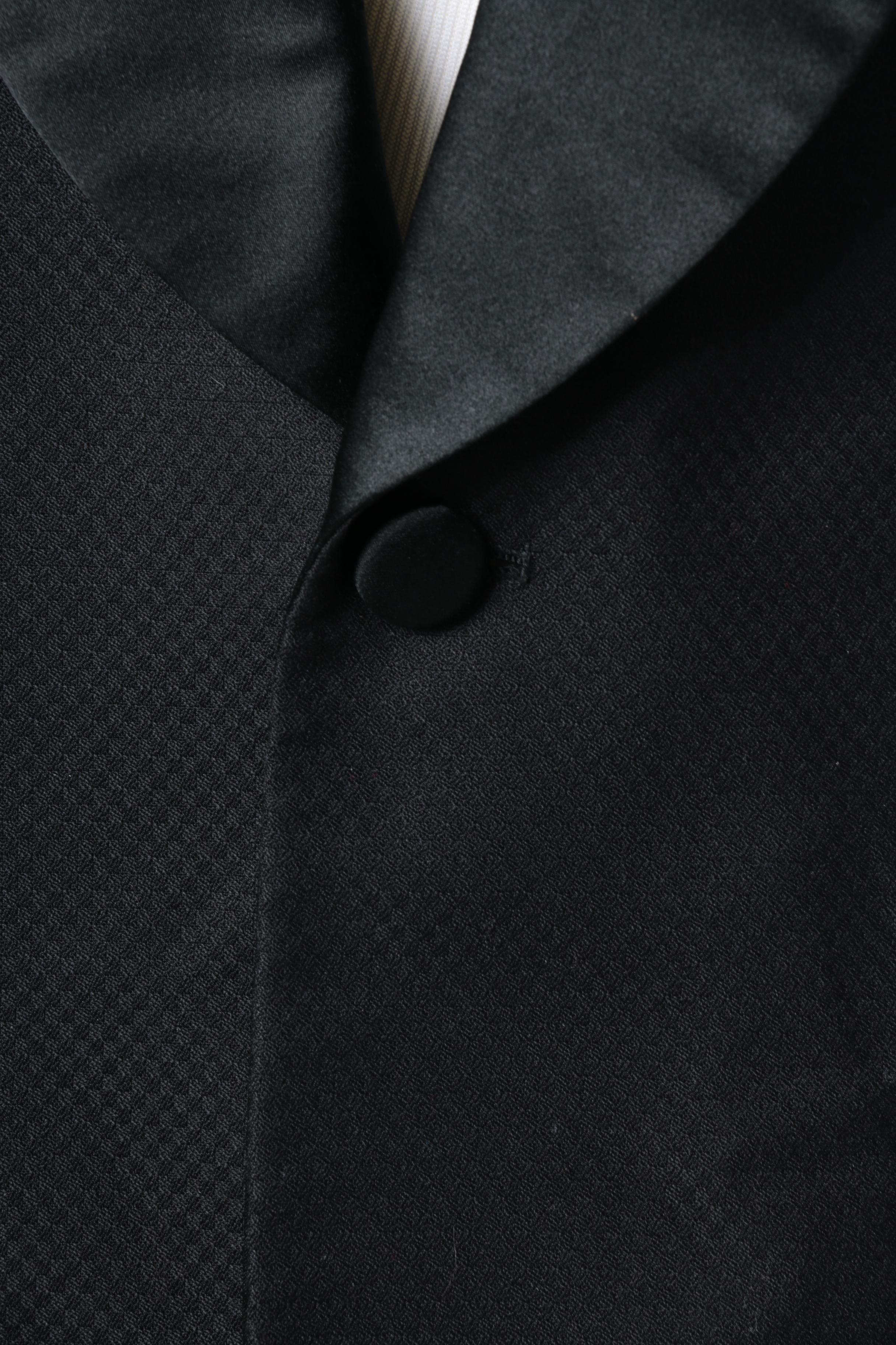 The Tailored Man Black Tuxedo Jacket from the Late Hon. Senator Daniel Inouye