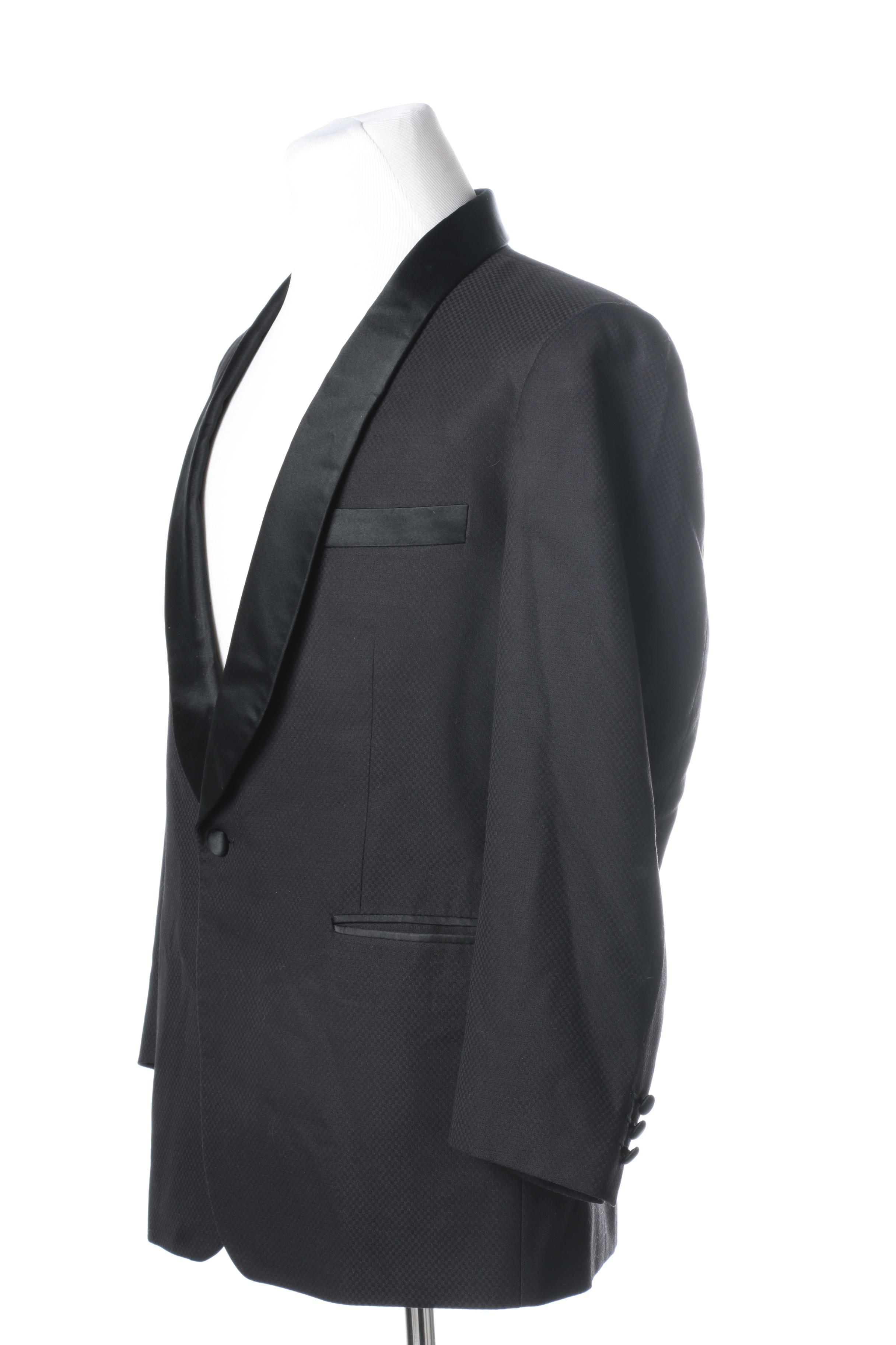 The Tailored Man Black Tuxedo Jacket from the Late Hon. Senator Daniel Inouye