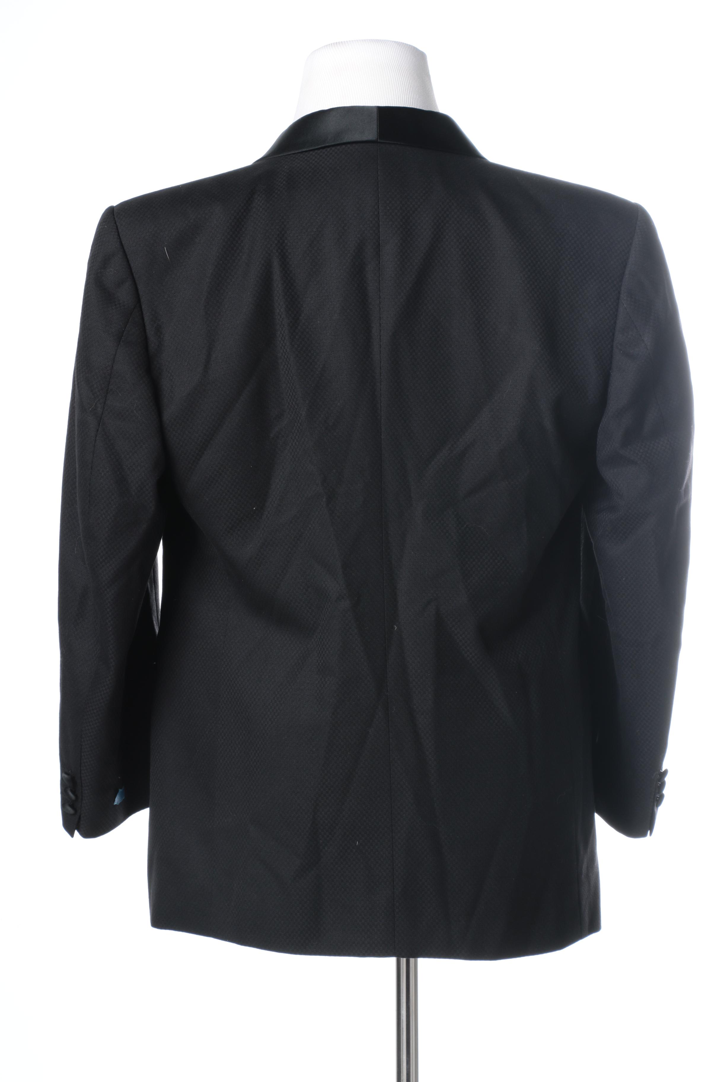 The Tailored Man Black Tuxedo Jacket from the Late Hon. Senator Daniel Inouye