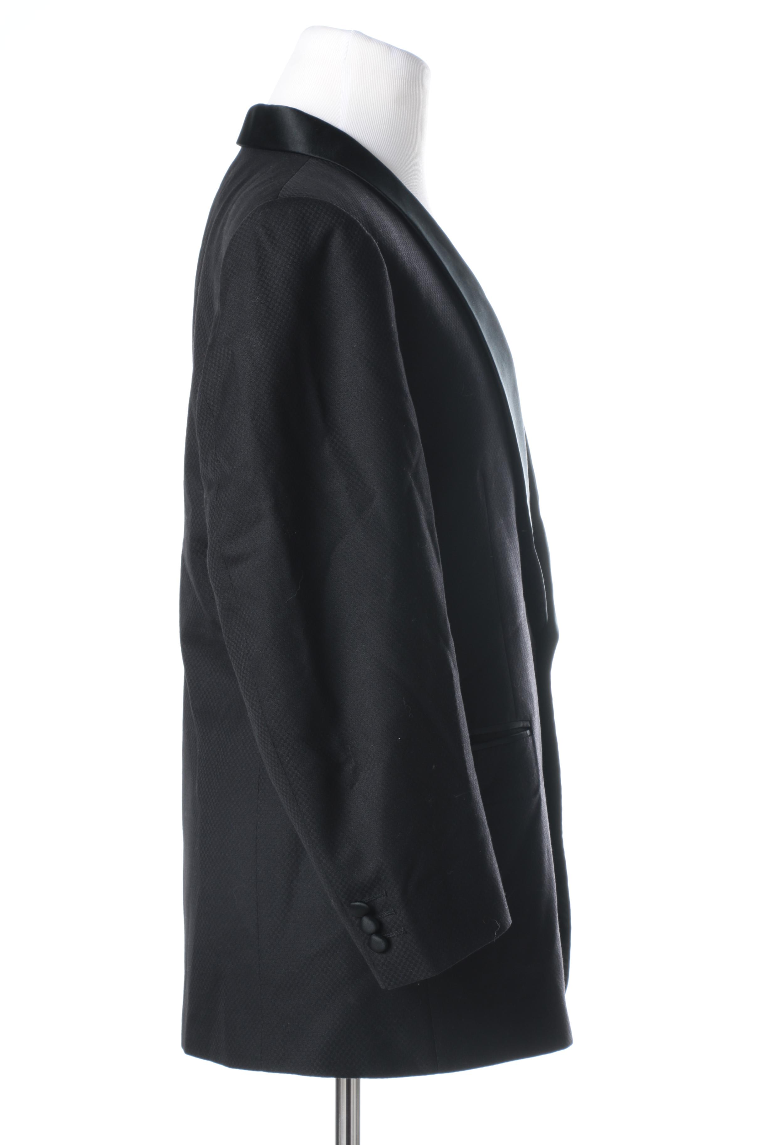 The Tailored Man Black Tuxedo Jacket from the Late Hon. Senator Daniel Inouye
