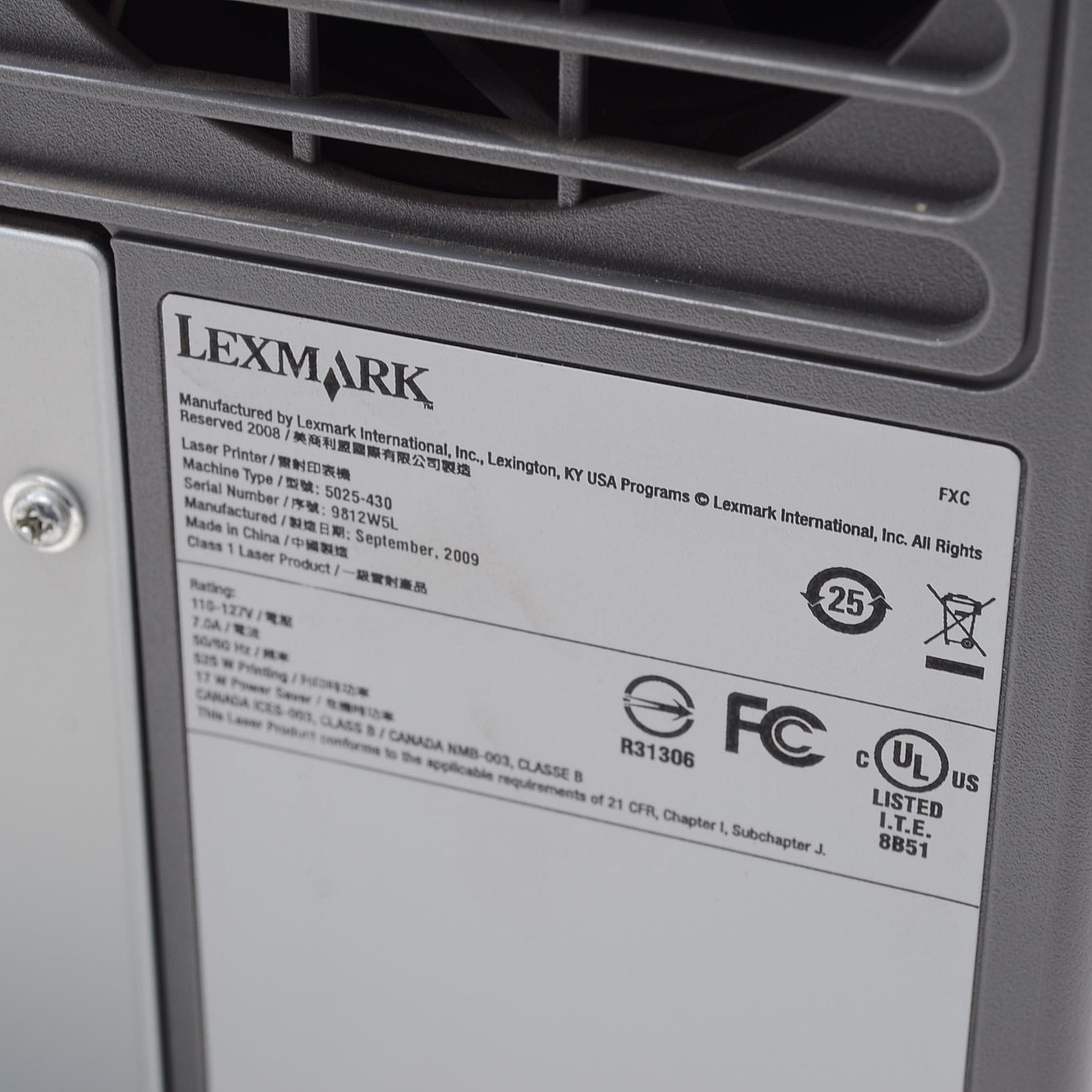 Lexmark C544DN Multi-Function Color Laser Printer