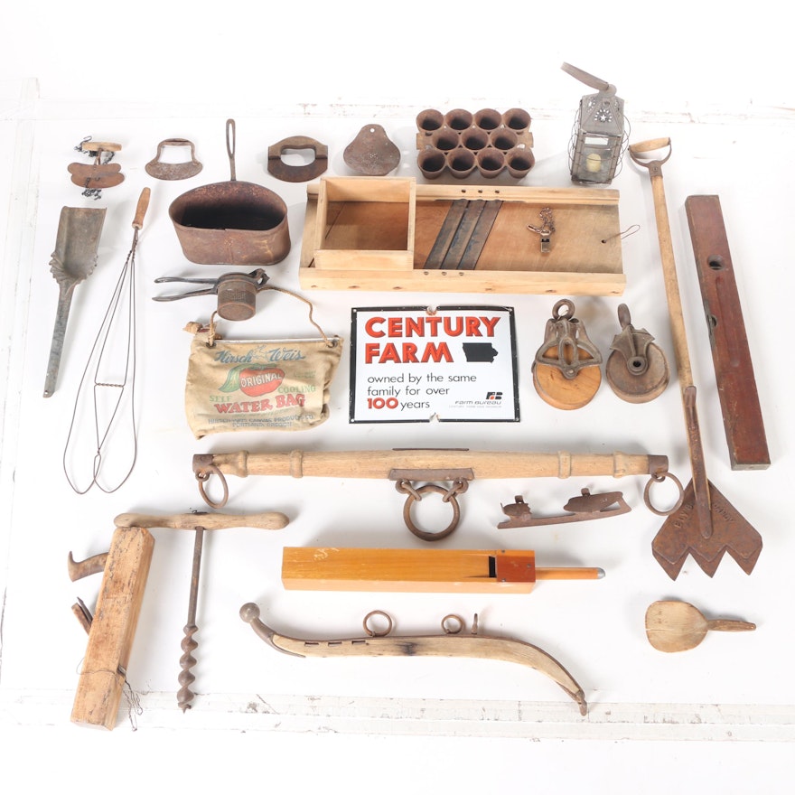 Assorted Farm Tools