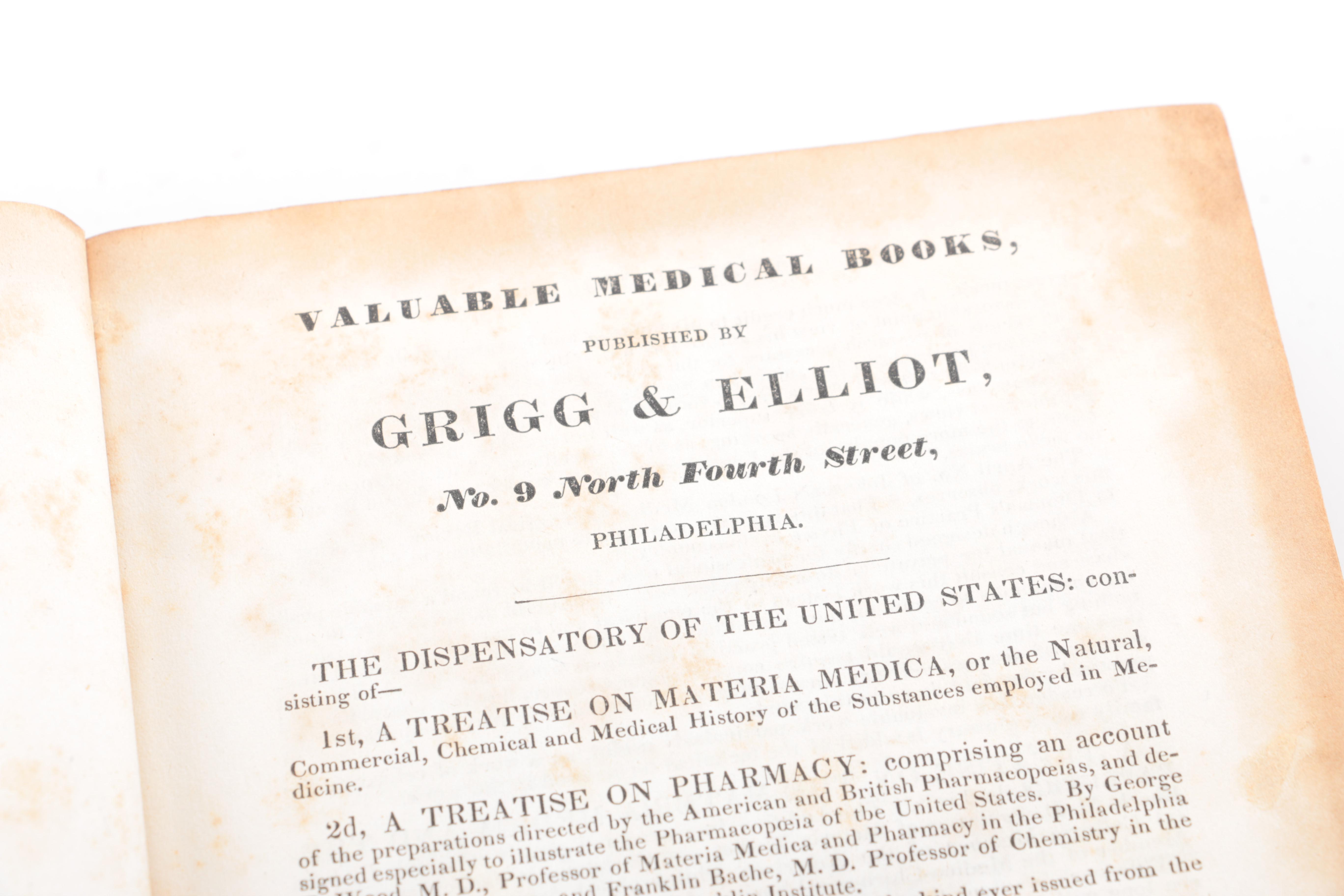 1830s Medical Books on Midwifery and "The Diseases of Females"