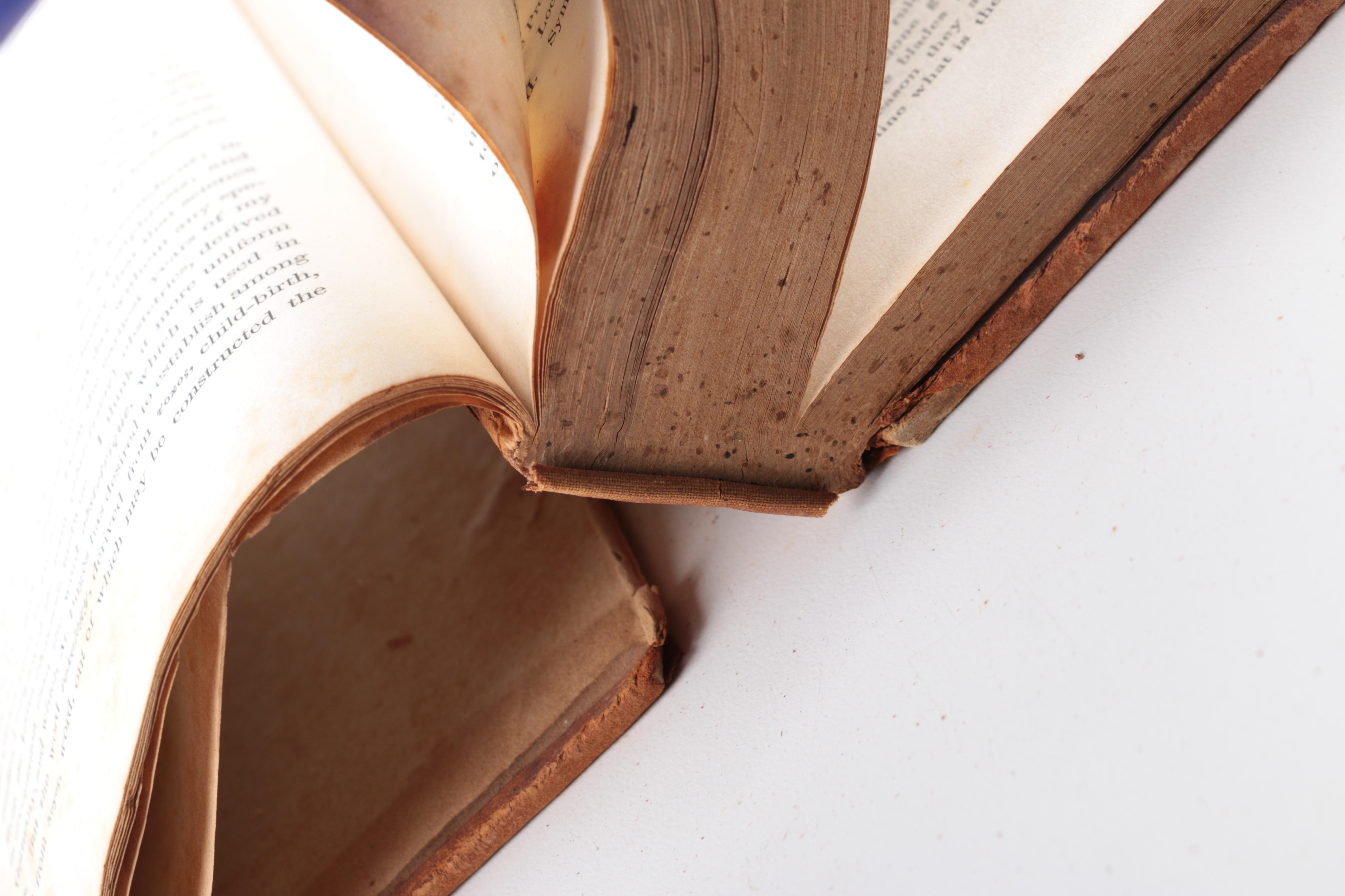 1830s Medical Books on Midwifery and "The Diseases of Females"