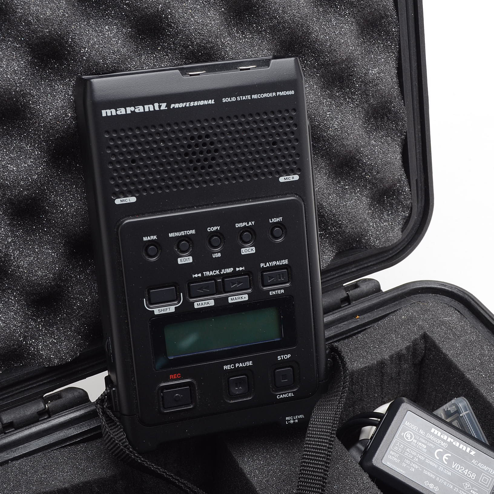 Marantz Recorder in Pelican 1400 Case