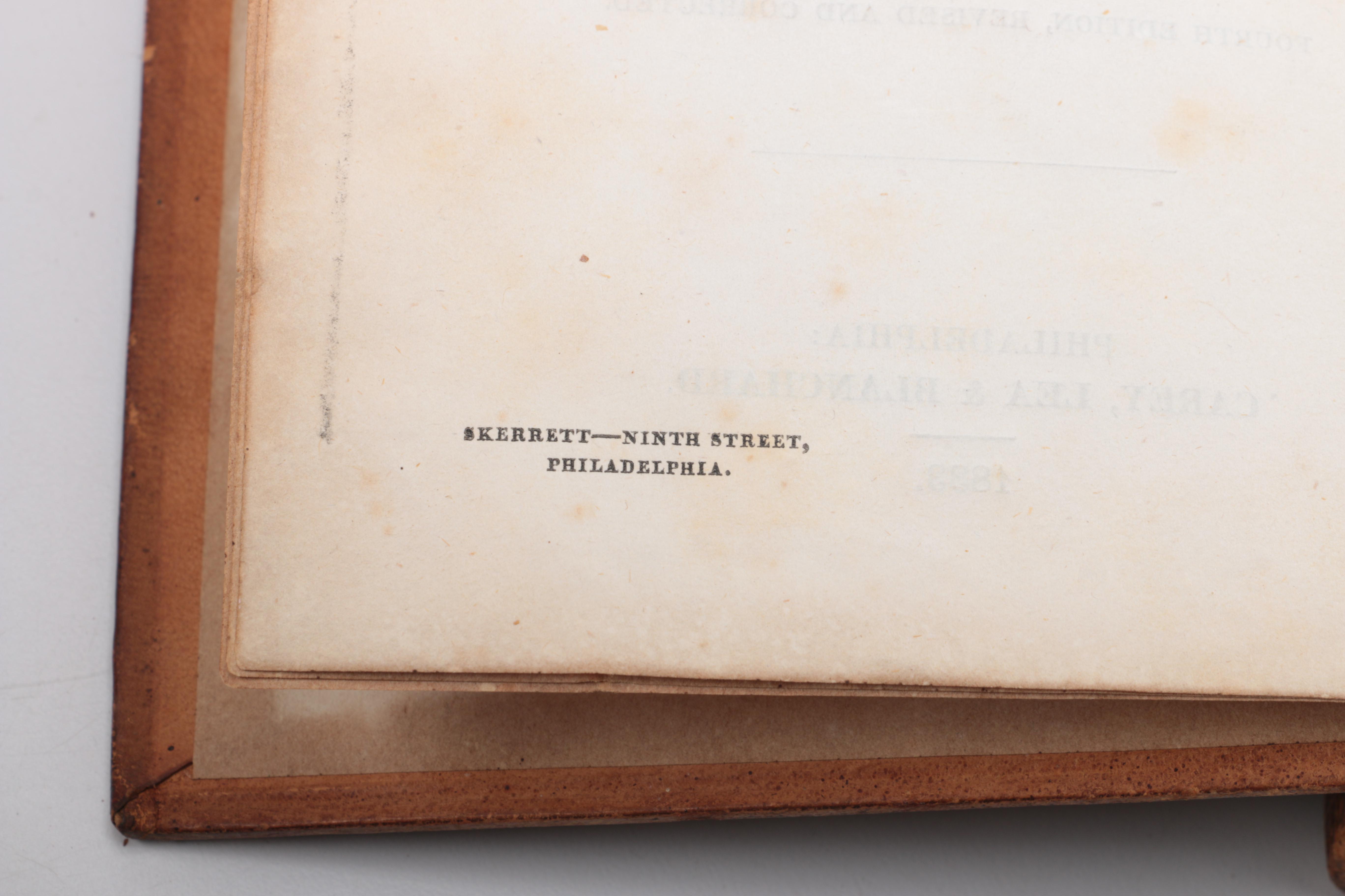 1830s Medical Books on Midwifery and "The Diseases of Females"