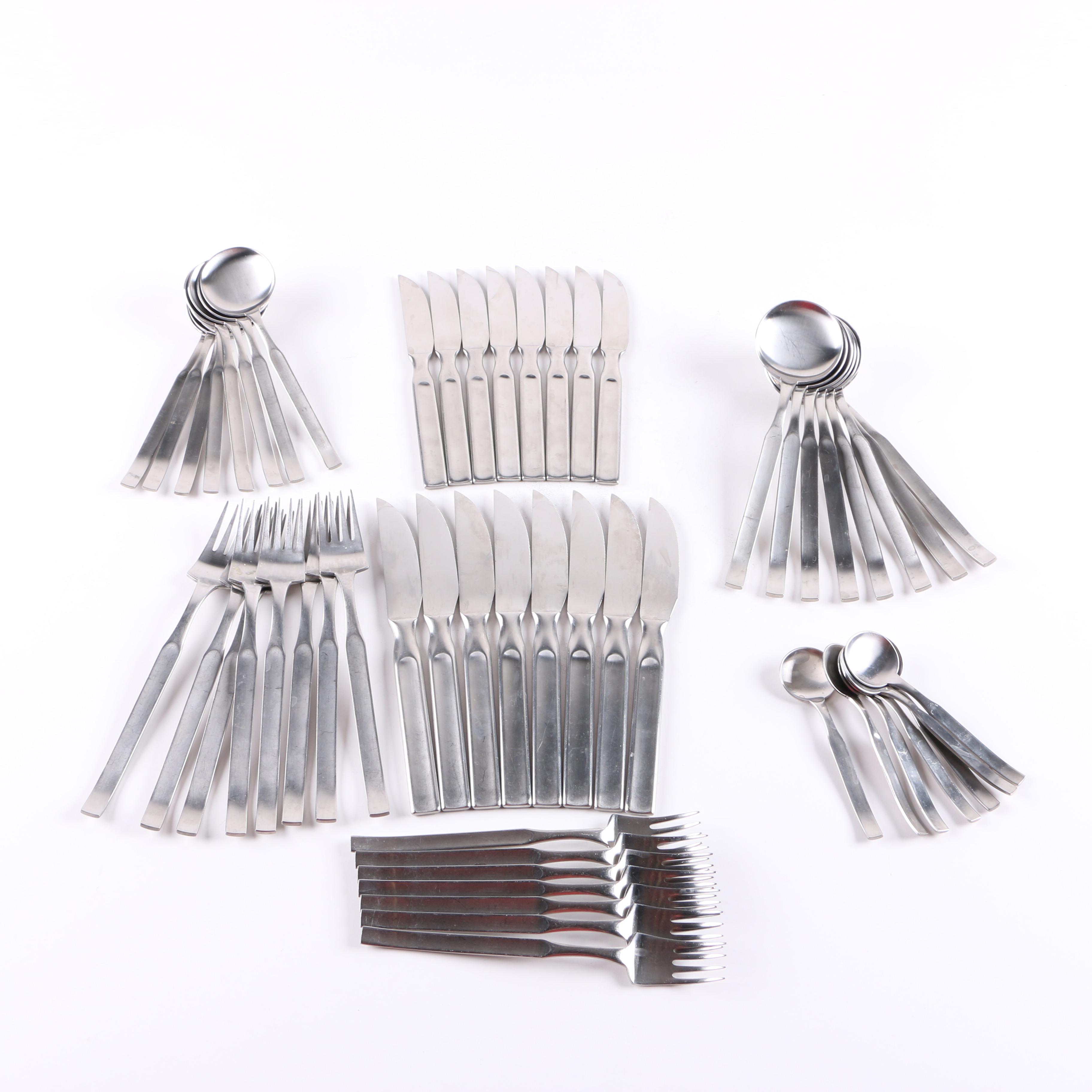 Set of Italian Zani 18/10 Stainless Flatware