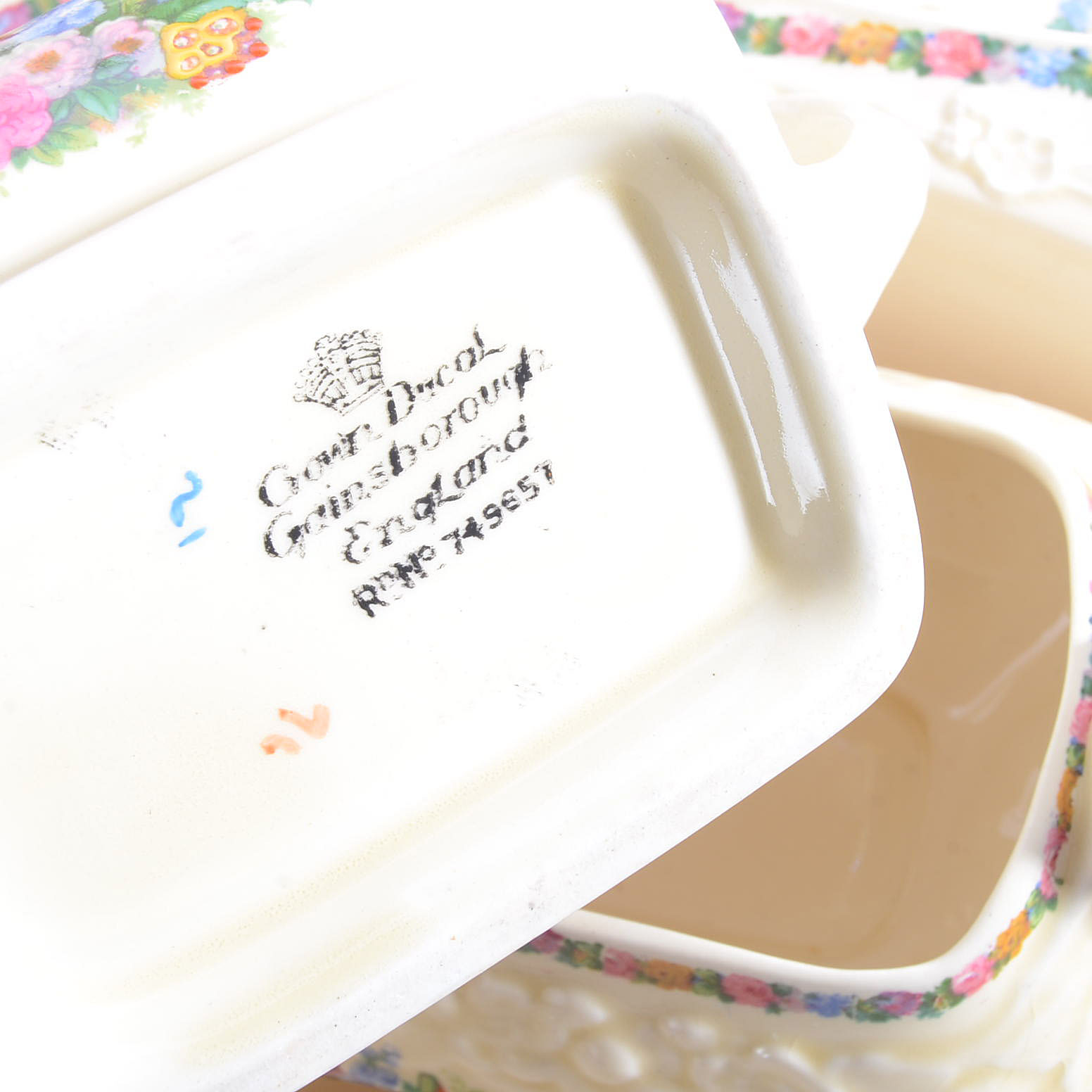 English Crown Ducal "Gainsborough" Pattern China Service