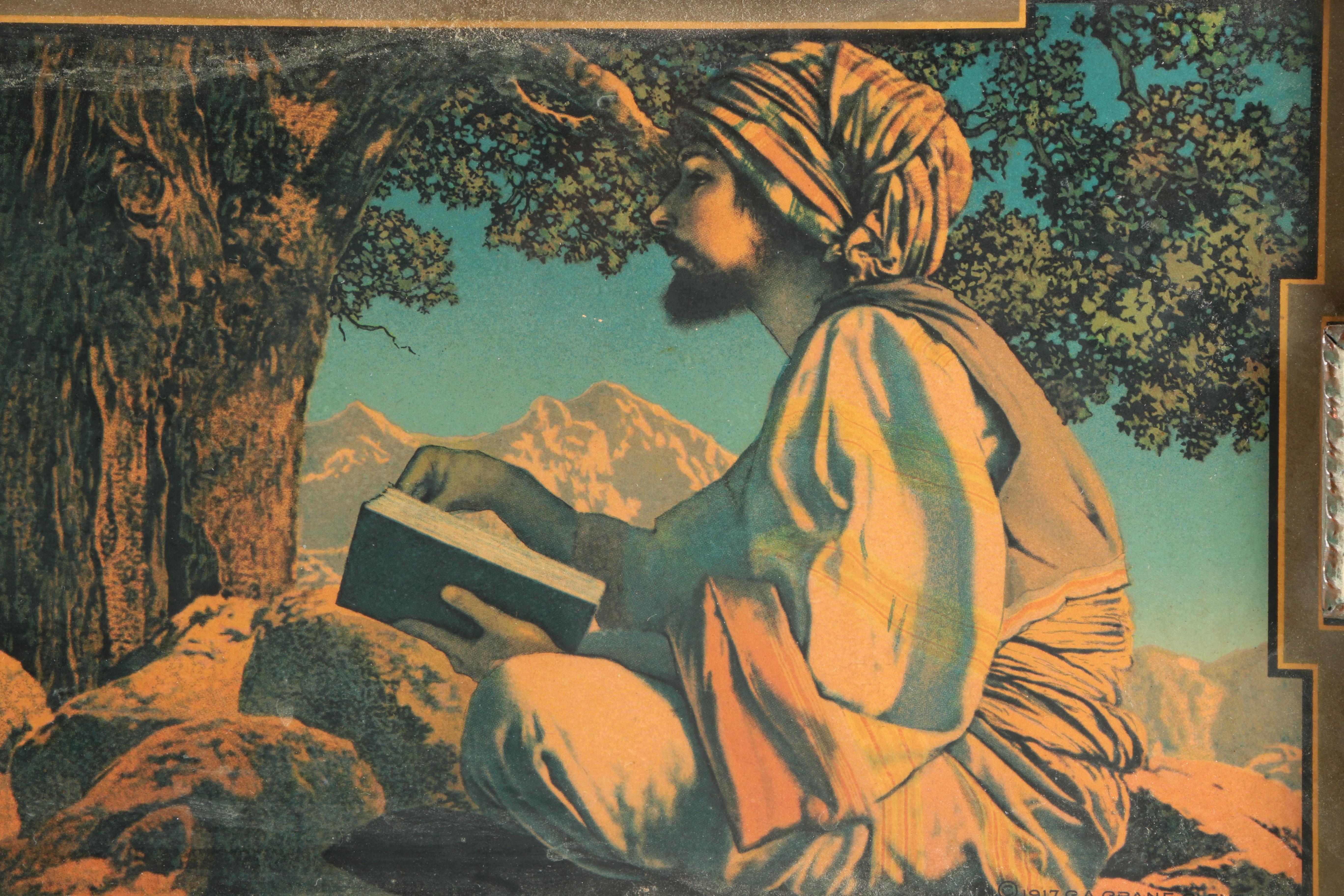 Offset Lithograph After Maxfield Parrish's "The Rubaiyat"