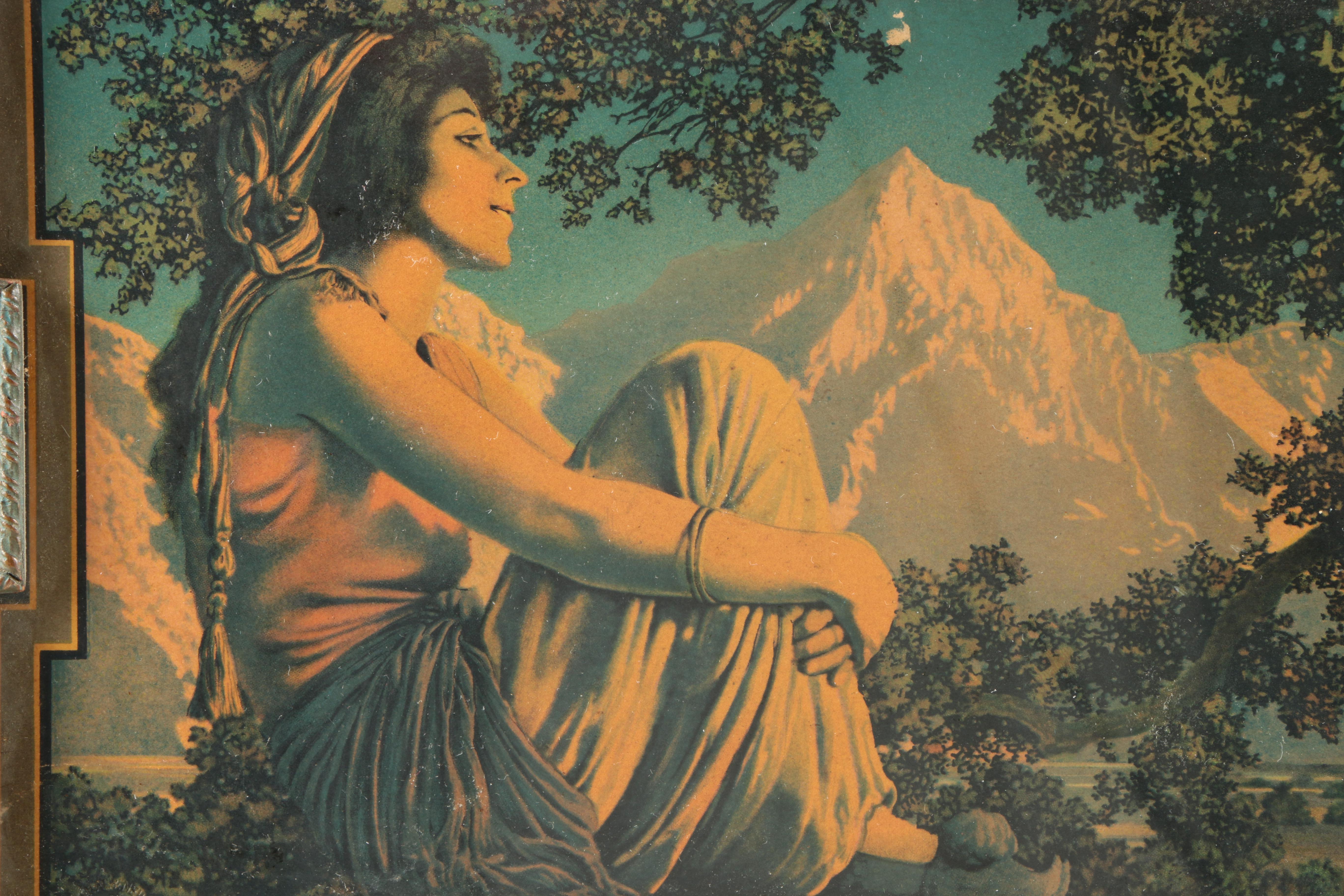 Offset Lithograph After Maxfield Parrish's "The Rubaiyat"