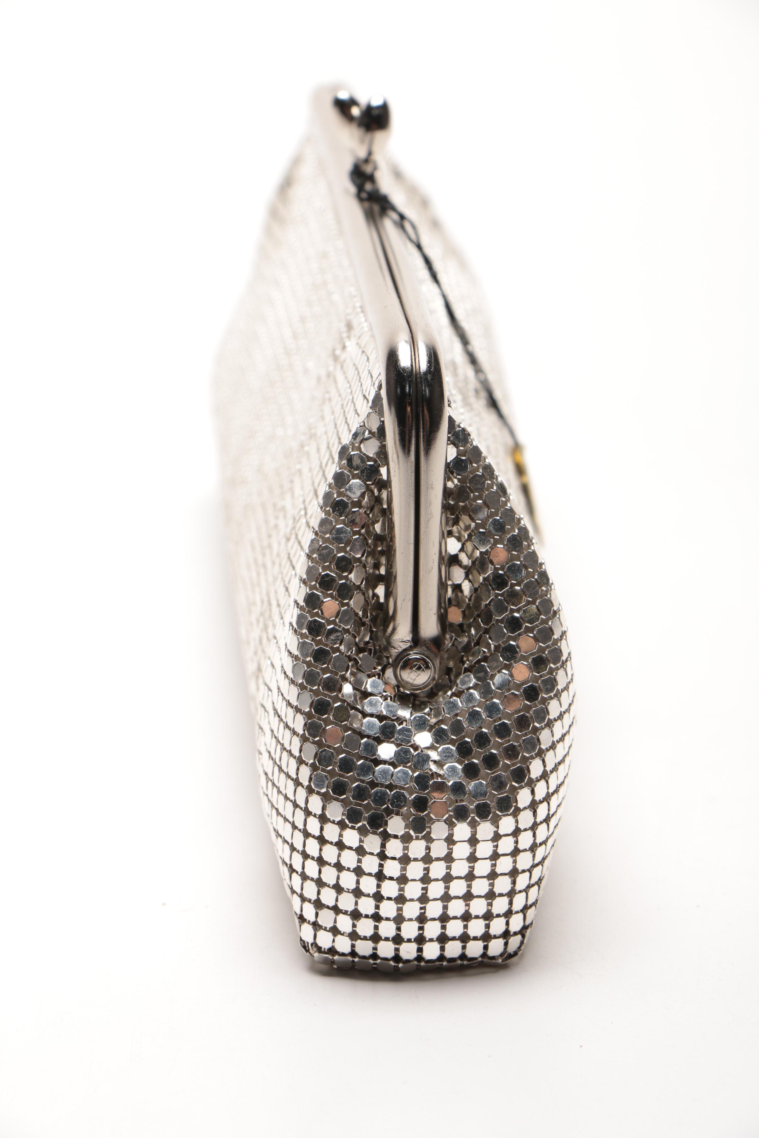 Metallic Mesh Clutch, Wallet and Coin Purse