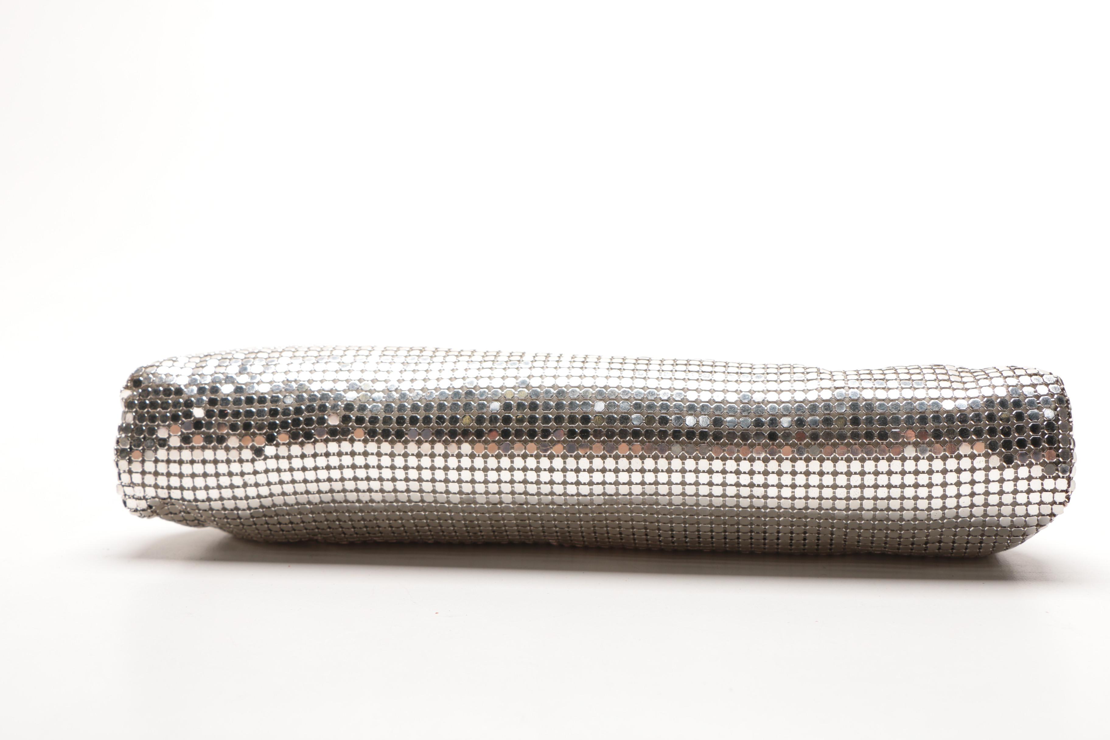 Metallic Mesh Clutch, Wallet and Coin Purse