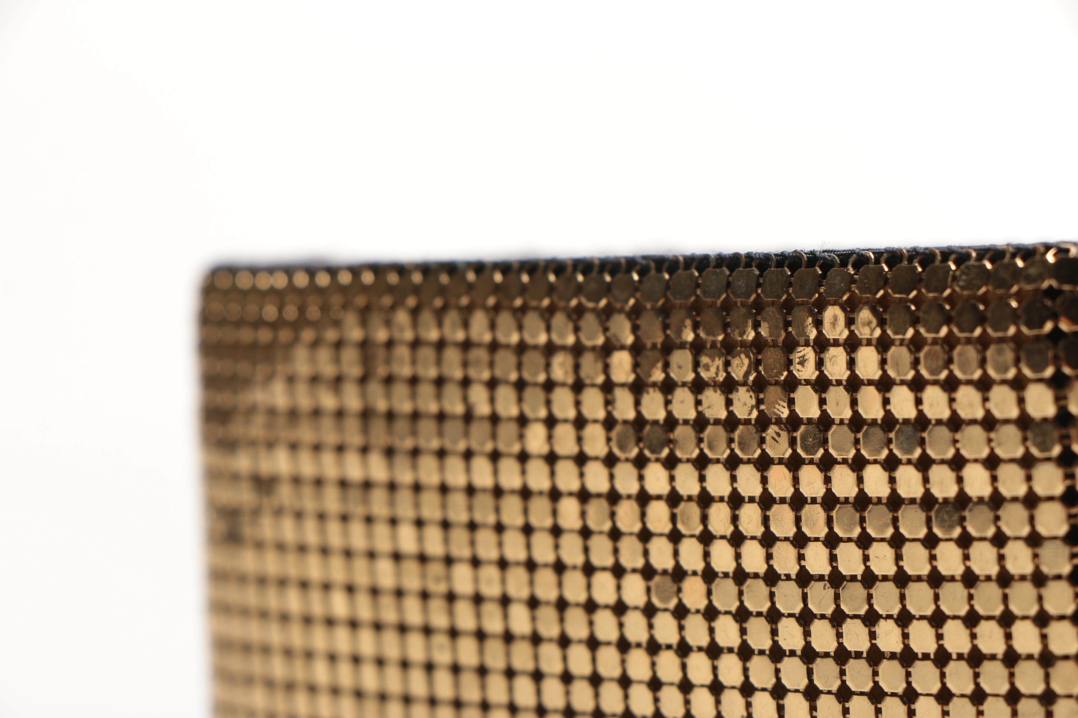 Metallic Mesh Clutch, Wallet and Coin Purse