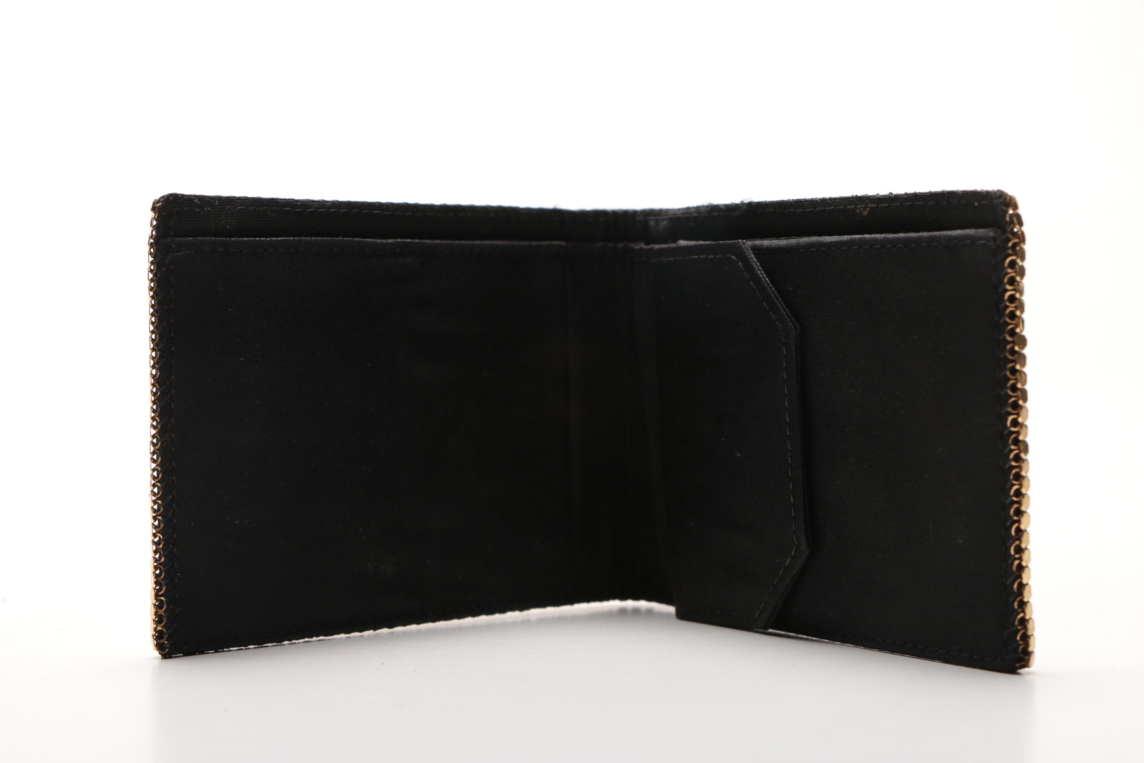 Metallic Mesh Clutch, Wallet and Coin Purse