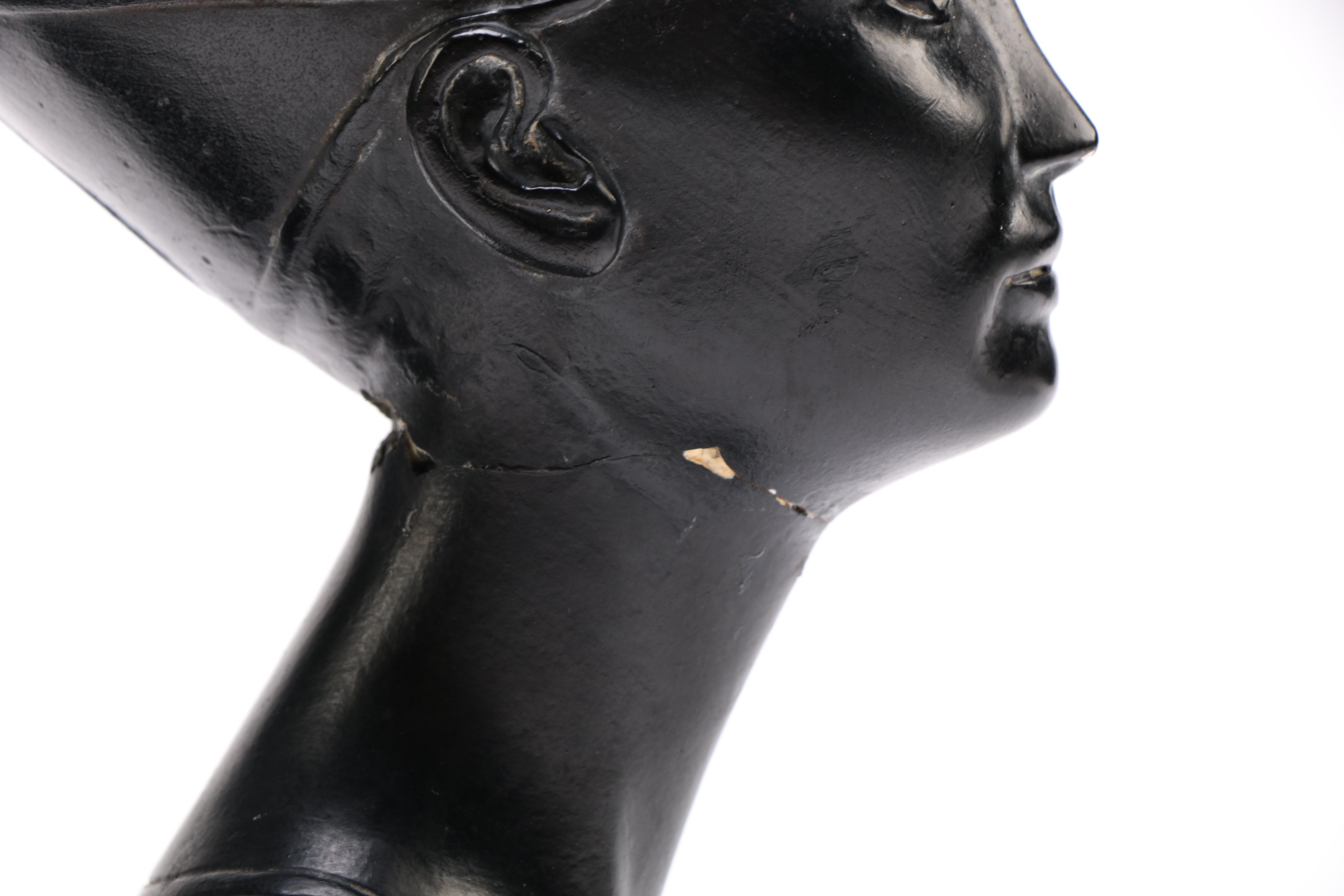 Nefertiti Busts and Pharaoh Figurine