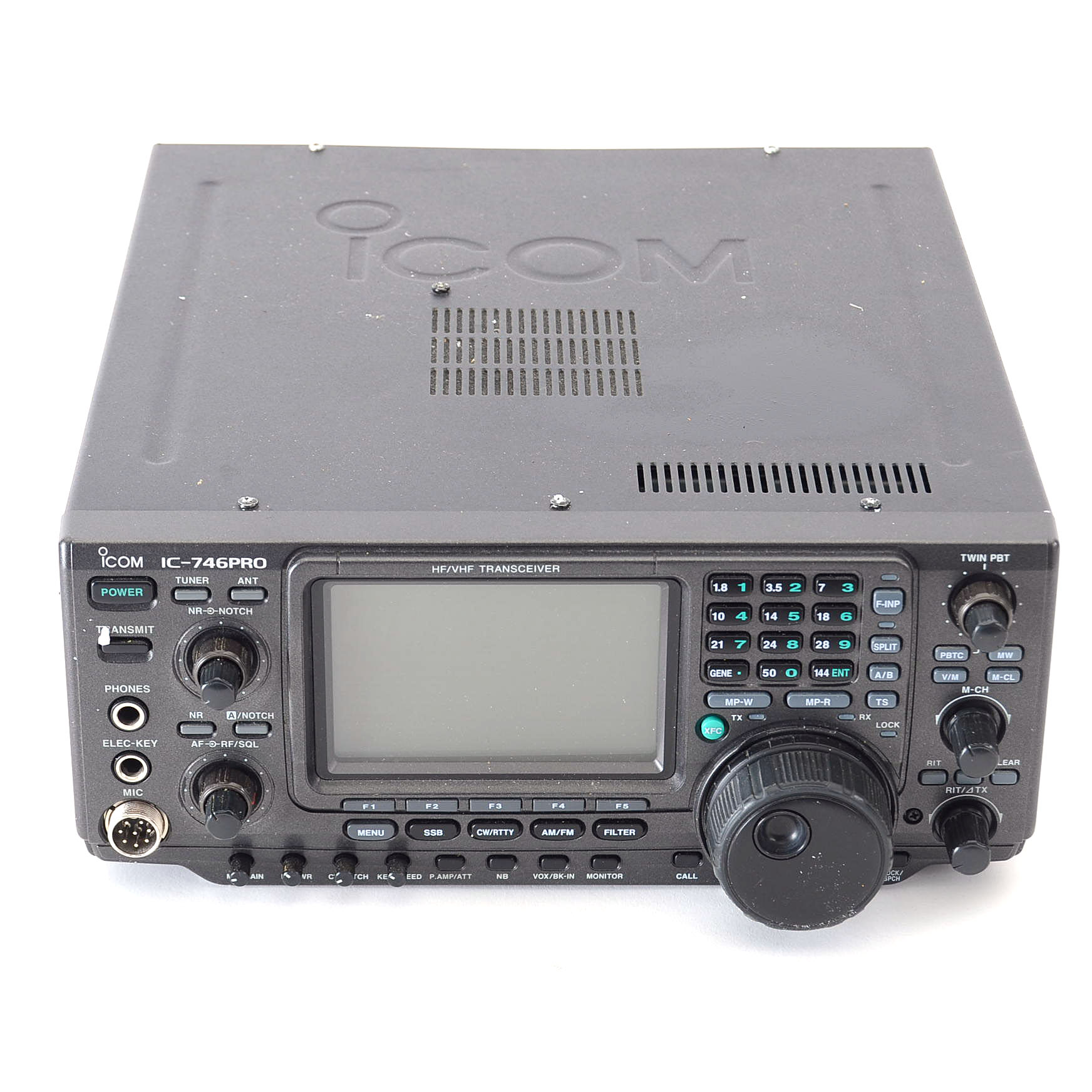 Icom IC-746Pro Transceiver and Components
