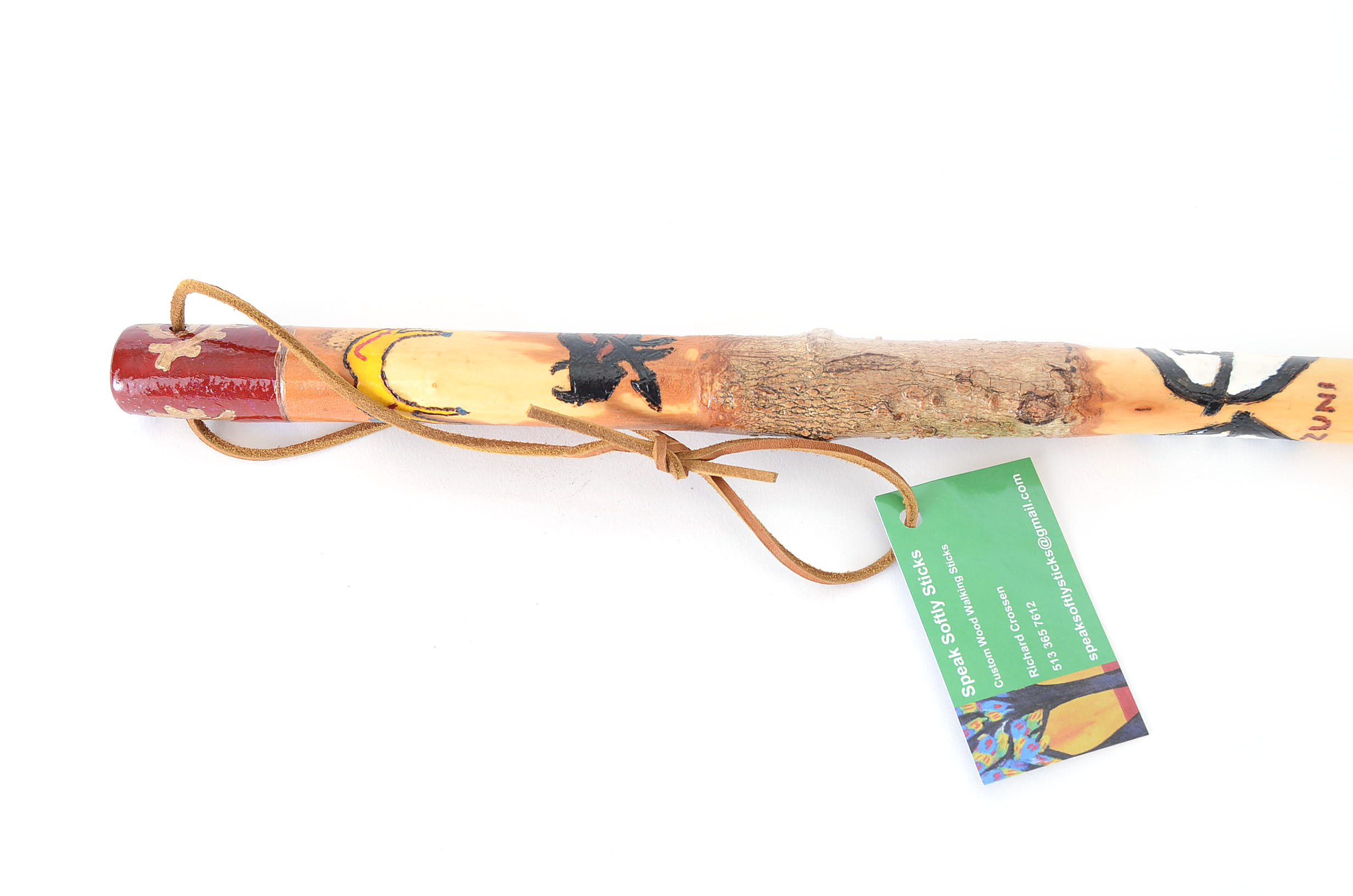 Artisan Crafted Walking Stick by Richard Crossen