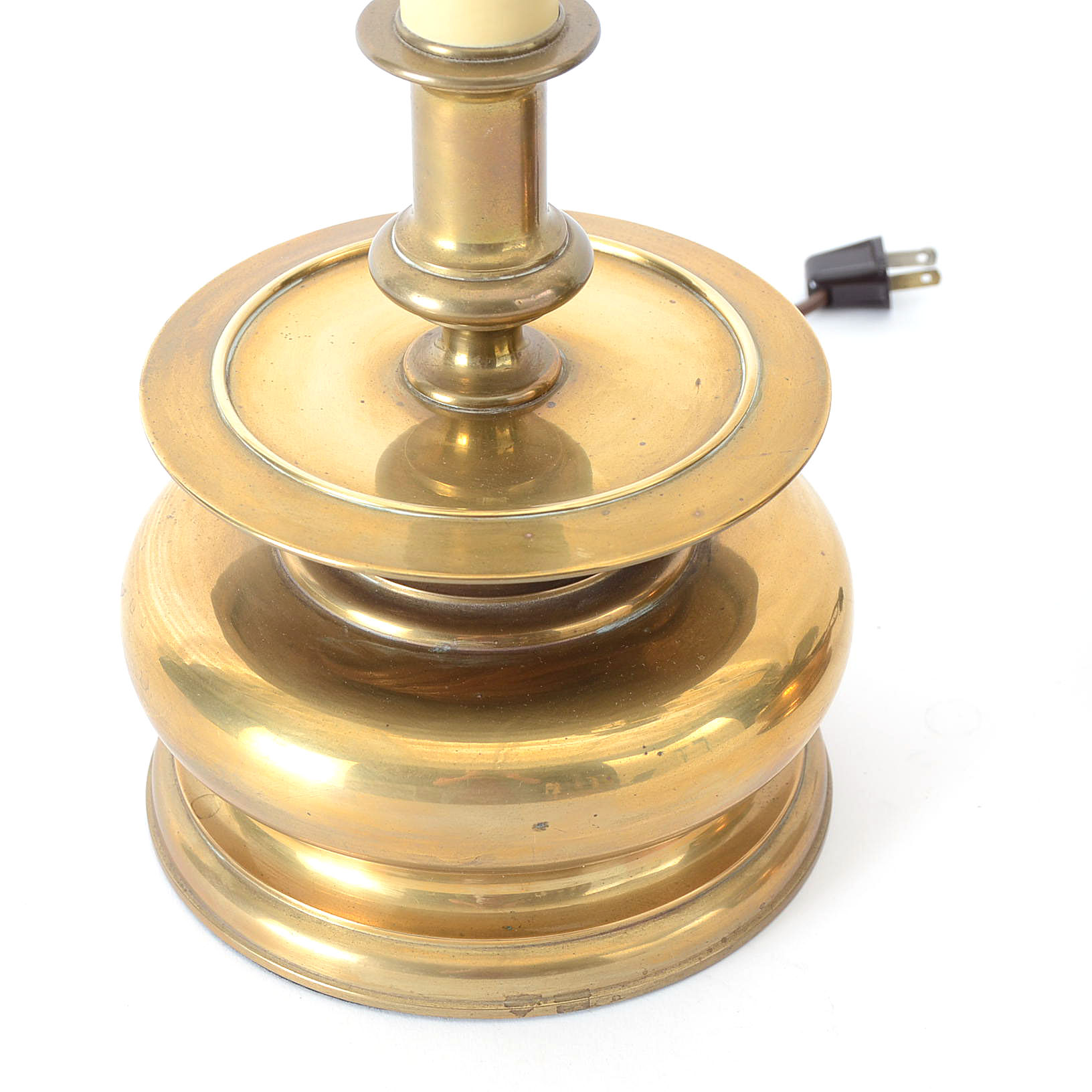 Chapman Brass Candlestick Buffet Lamps