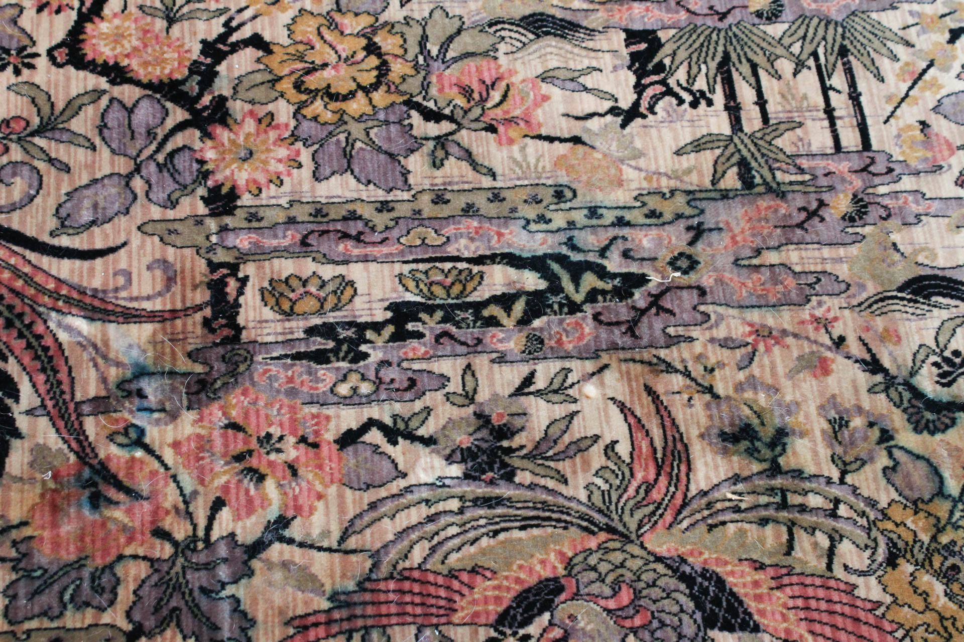 Vintage Room-Sized Anglo-Persian Wilton Rug by M..J. Whittall