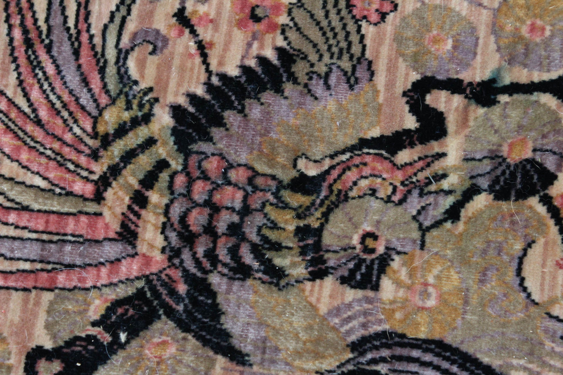 Vintage Room-Sized Anglo-Persian Wilton Rug by M..J. Whittall