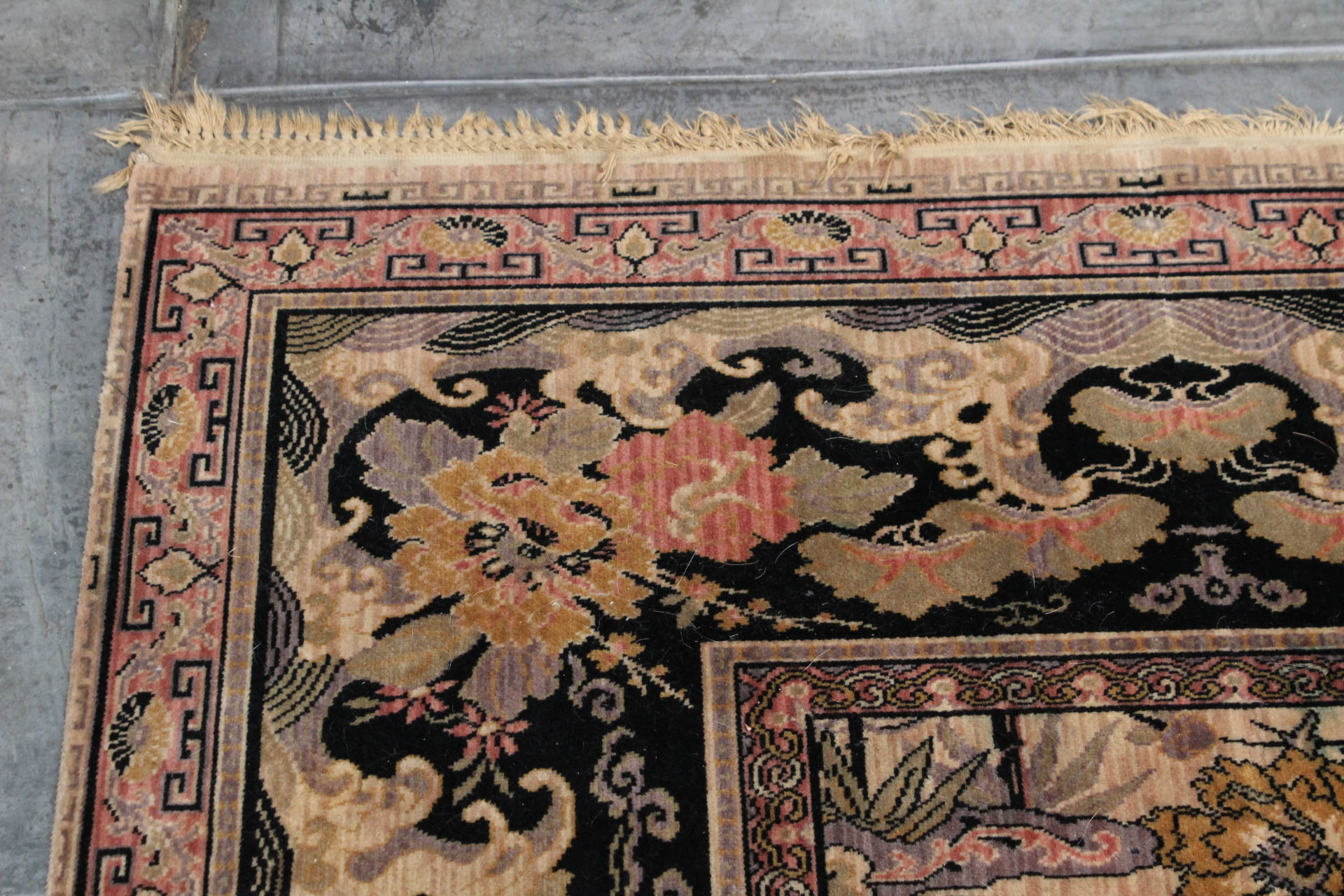 Vintage Room-Sized Anglo-Persian Wilton Rug by M..J. Whittall