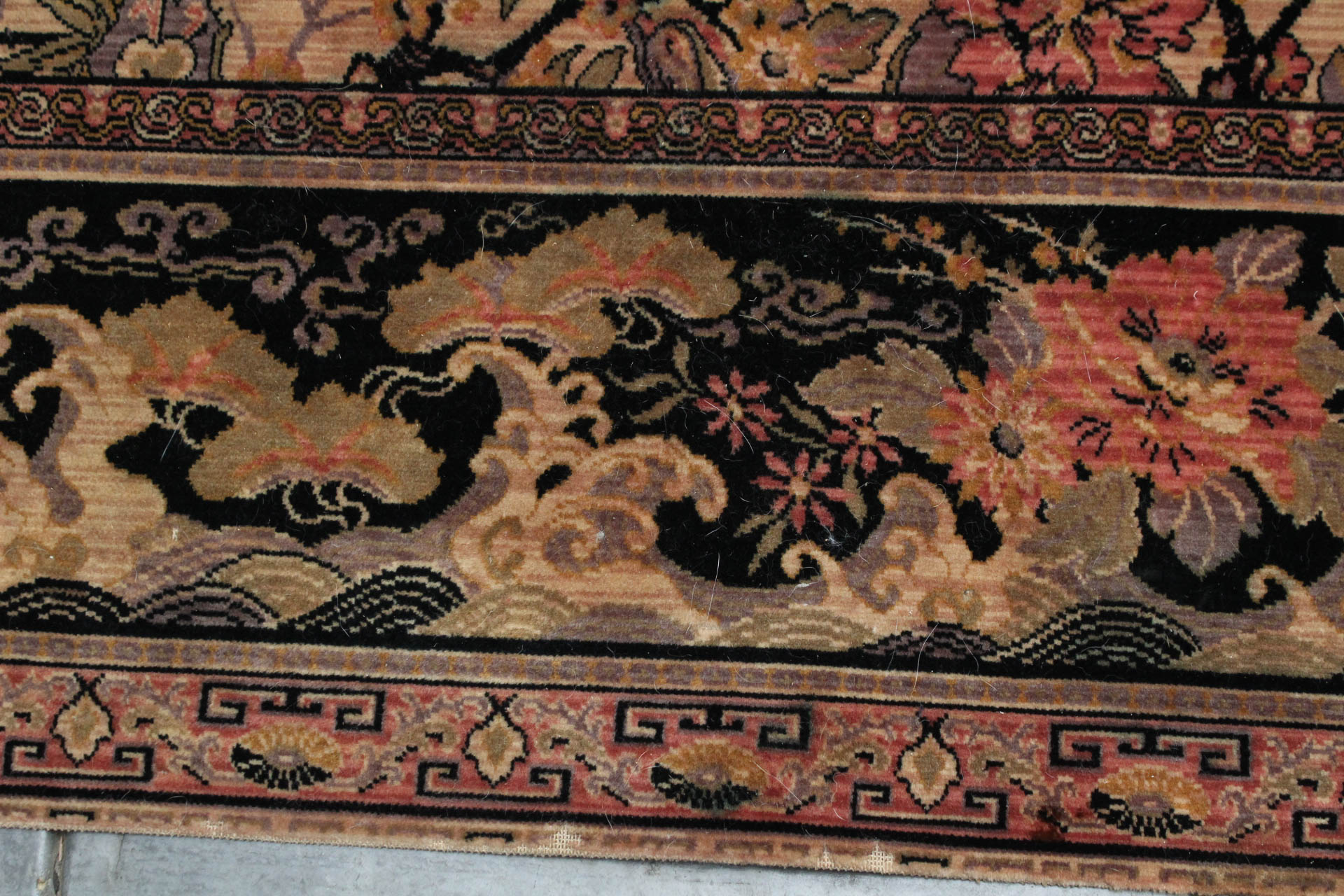 Vintage Room-Sized Anglo-Persian Wilton Rug by M..J. Whittall